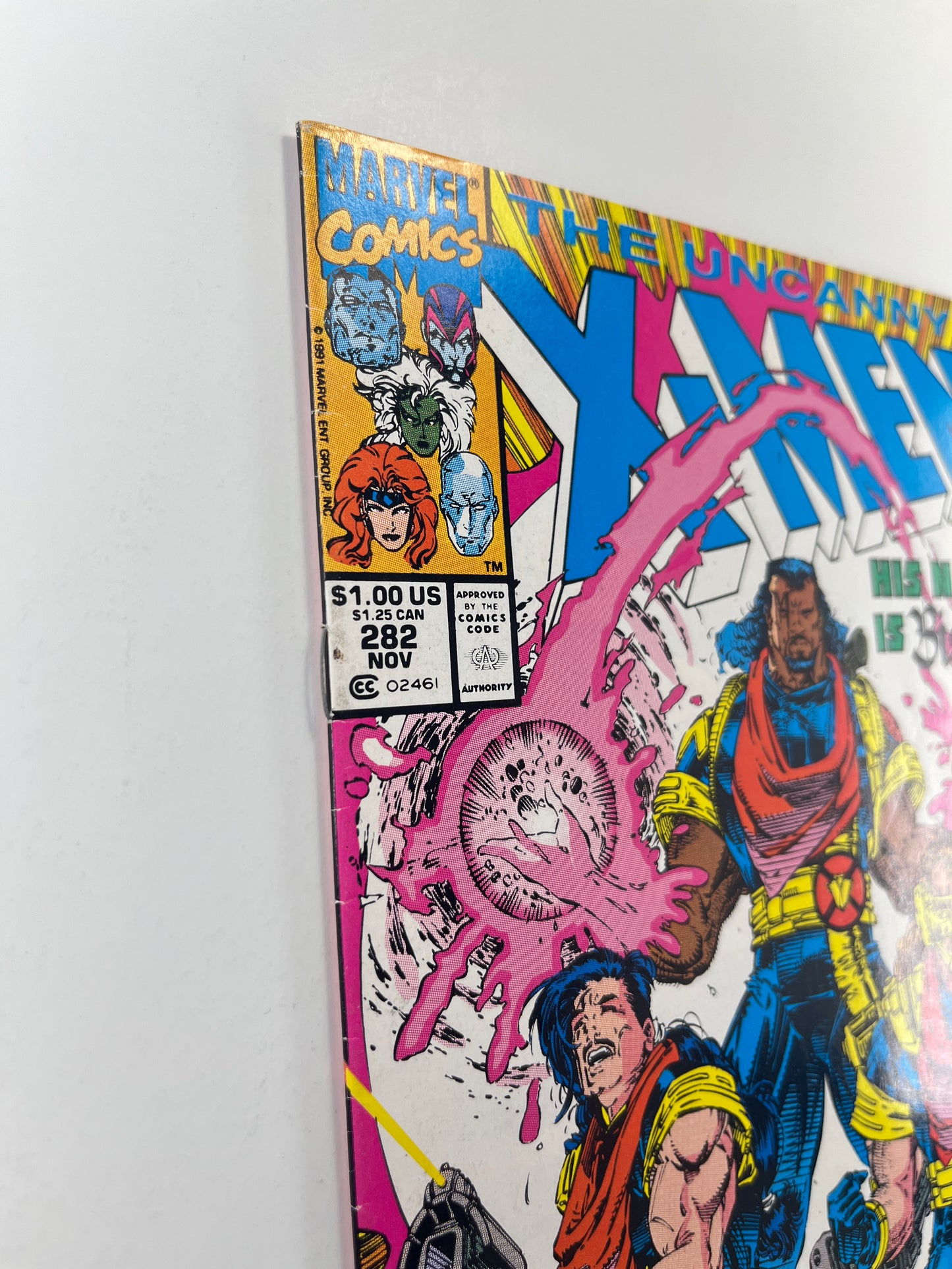 Uncanny X-Men #282 1st Bishop (Nov 1991) (Newsstand)