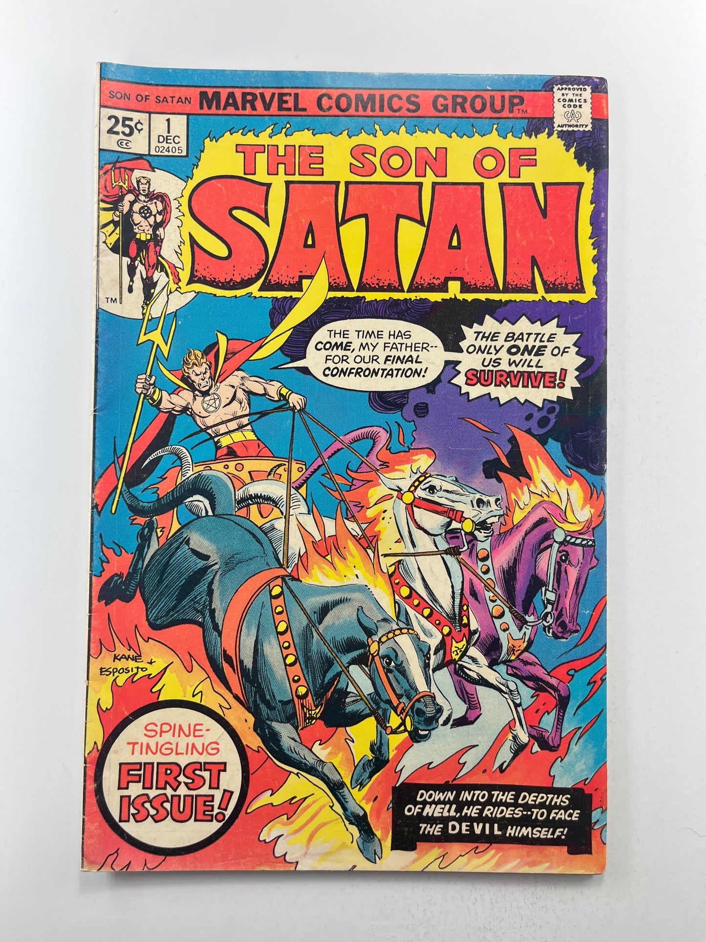 The Son of Satan #1 (Dec 1975)