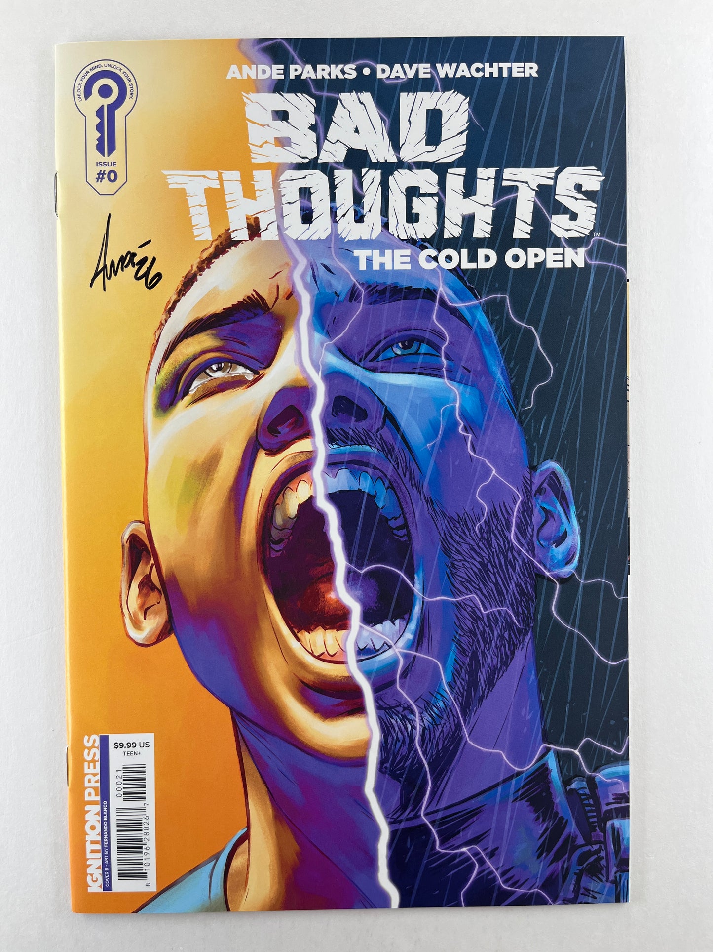 Bad Thoughts: The Cold Open #0 Planet Comic Con 2026 Fernando Blanco Variant (Mar 2026) (Signed by Ande Parks w/COA)