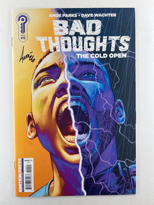 Bad Thoughts: The Cold Open #0 Planet Comic Con 2026 Fernando Blanco Variant (Mar 2026) (Signed by Ande Parks w/COA)