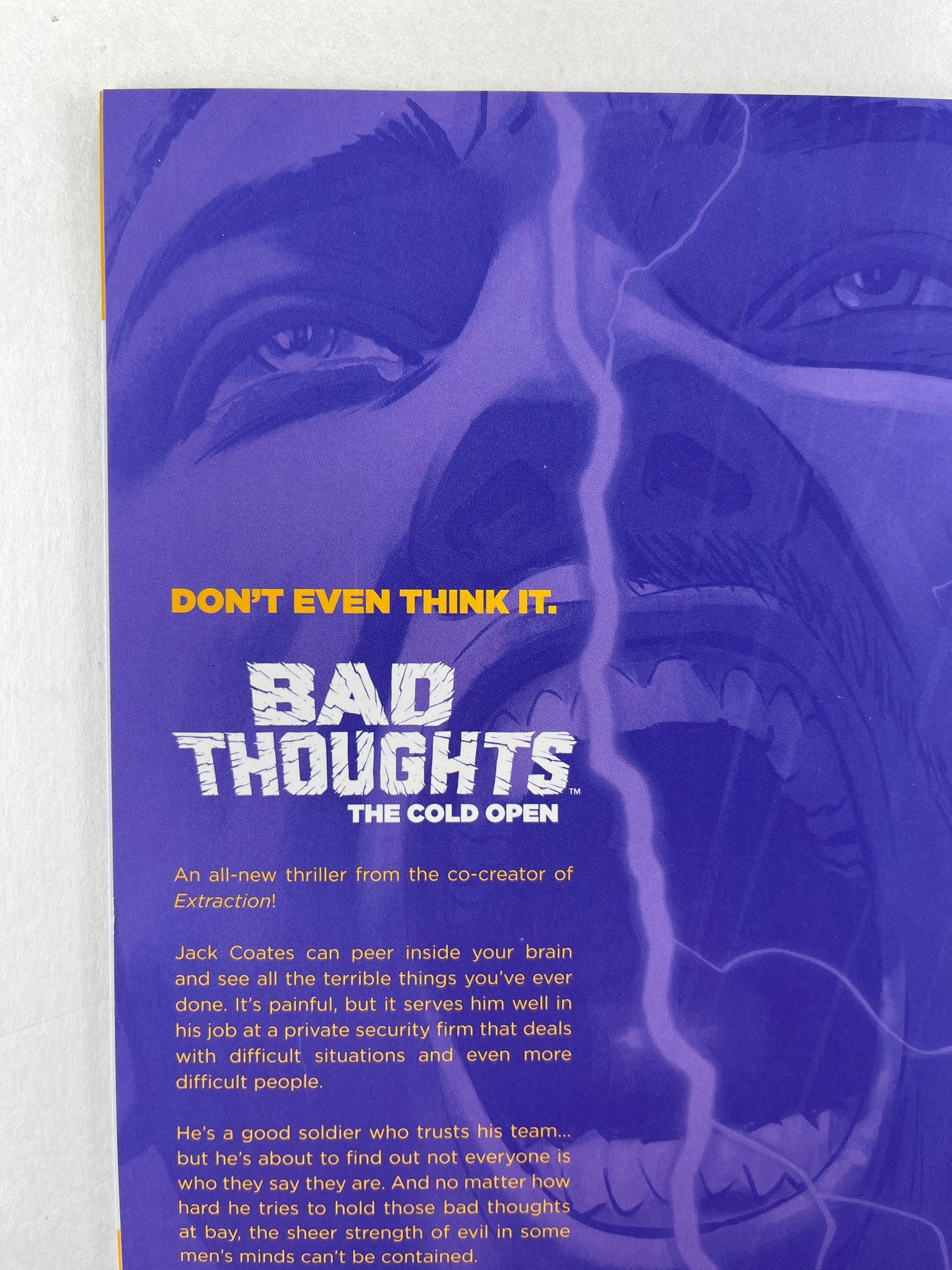 Bad Thoughts: The Cold Open #0 Planet Comic Con 2026 Fernando Blanco Variant (Mar 2026) (Signed by Ande Parks w/COA)