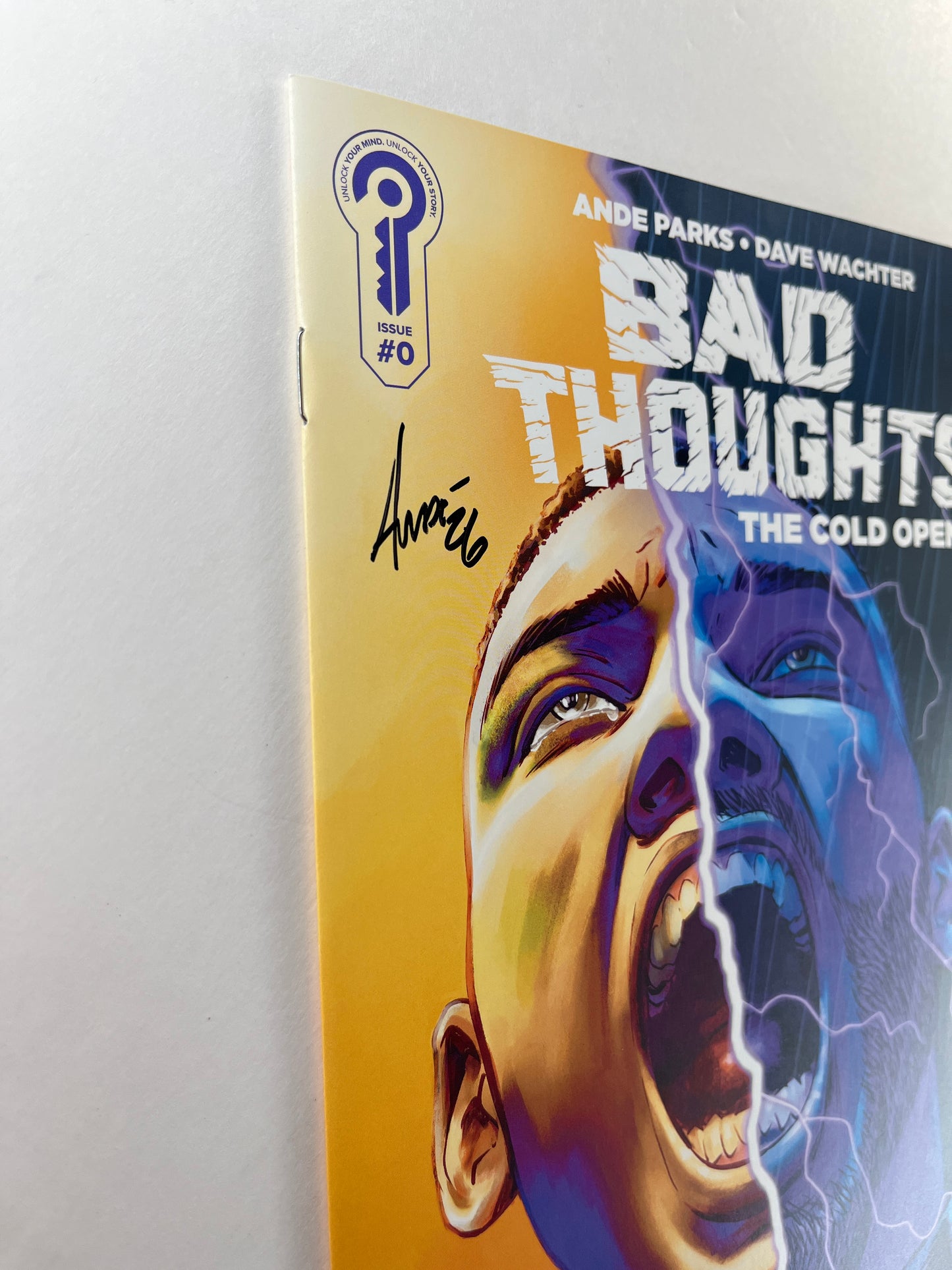 Bad Thoughts: The Cold Open #0 Planet Comic Con 2026 Fernando Blanco Variant (Mar 2026) (Signed by Ande Parks w/COA)