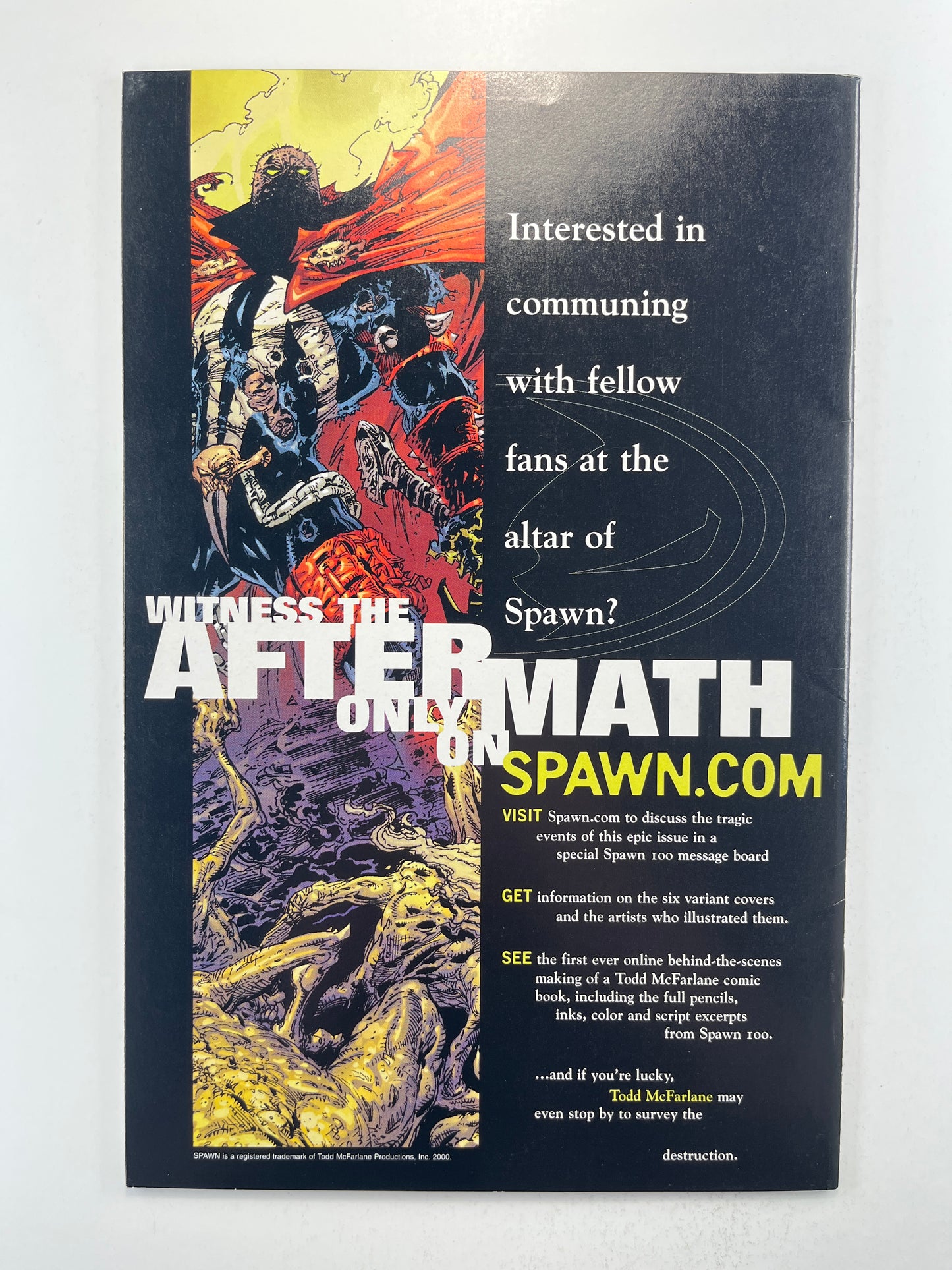 Spawn #100 Alex Ross Variant (Nov 2000)