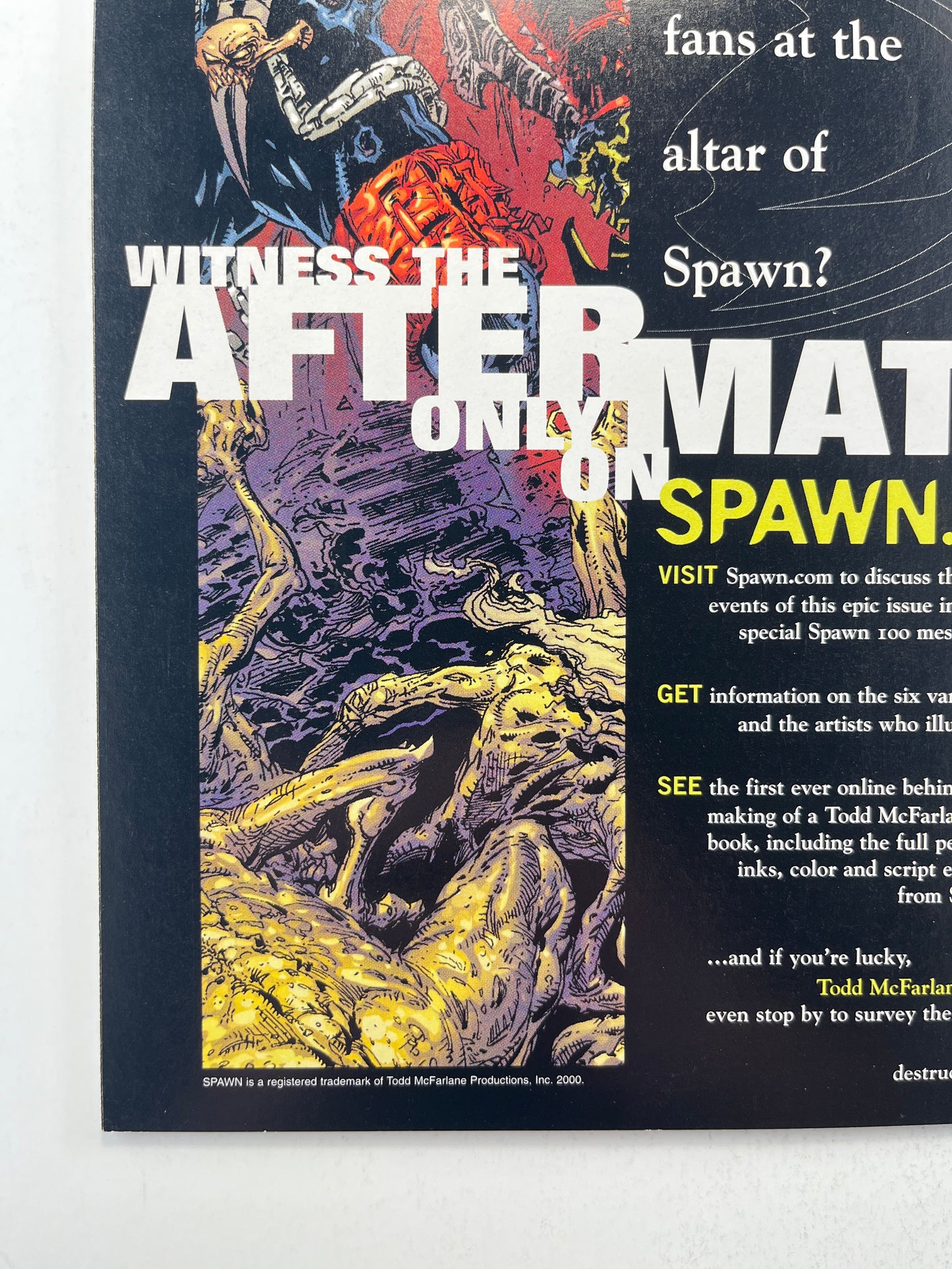 Spawn #100 Alex Ross Variant (Nov 2000)
