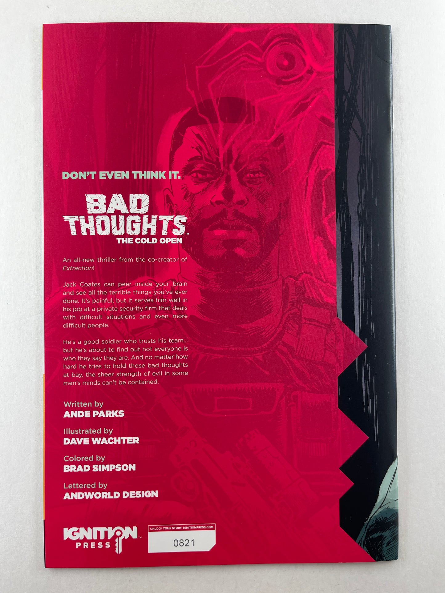 Bad Thoughts: The Cold Open #0 (Mar 2026) (Signed by Ande Parks w/COA)