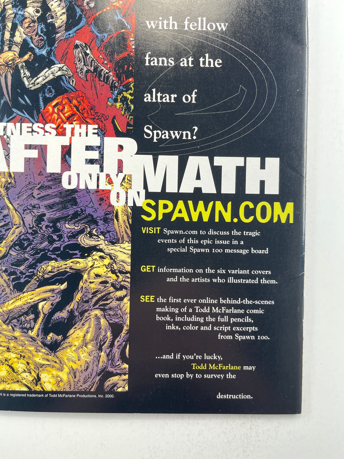 Spawn #100 Alex Ross Variant (Nov 2000)