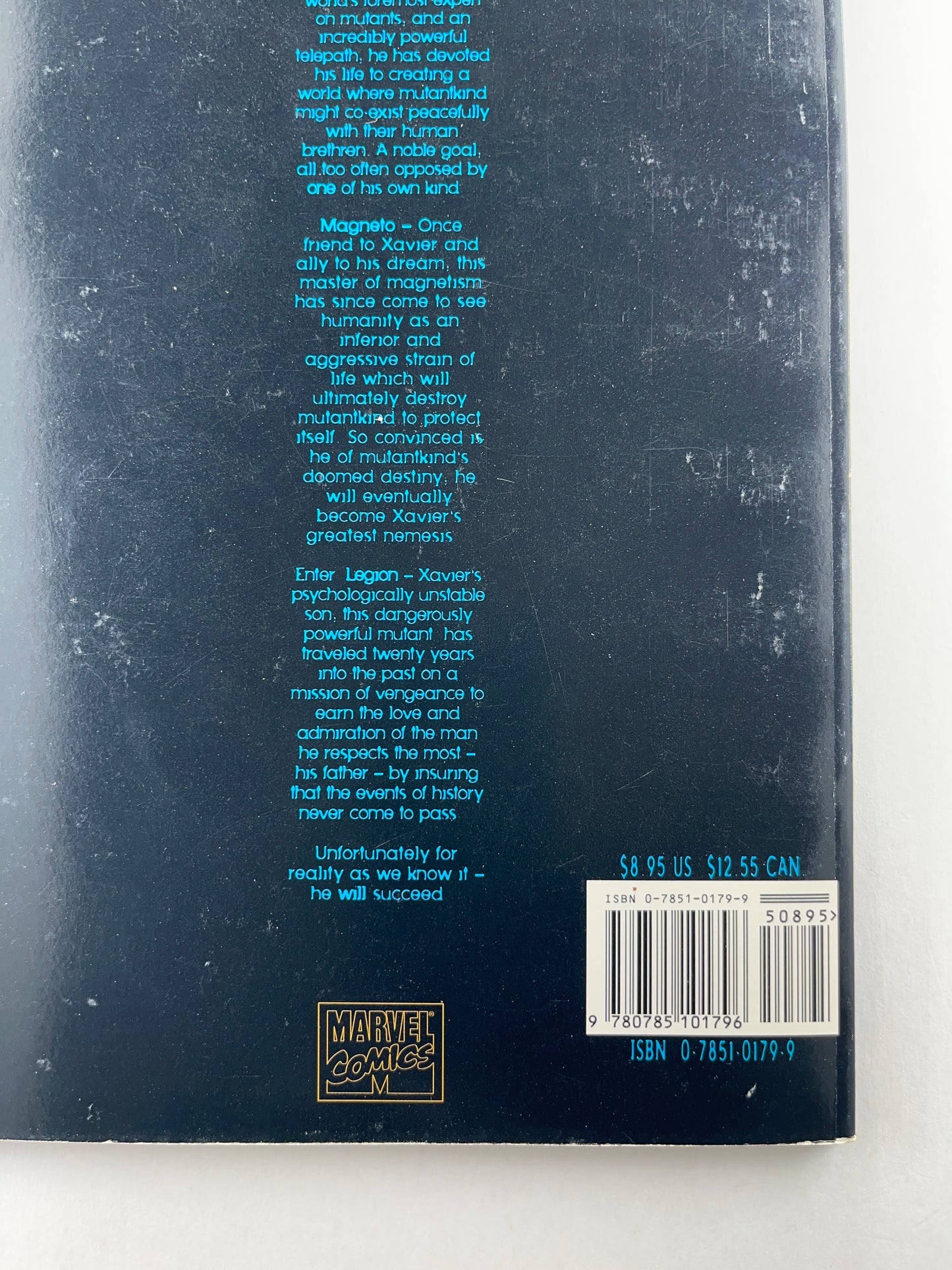 X-Men: Legion Quest Gold Foil (Nov 1995)