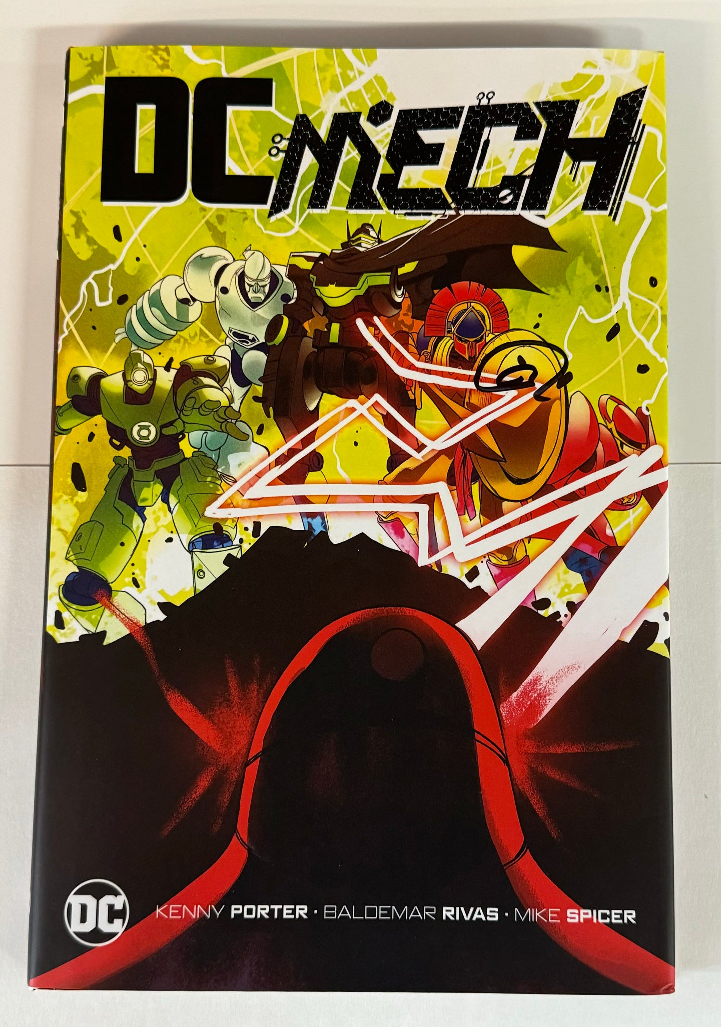 DC MECH HC DOUBLE SIGNED BY BALDEMAR RIVAS 🔥🔥