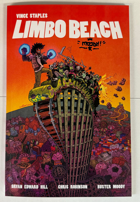 VINCE STAPLES PRESENTS LIMBO BEACH TPB SIGNED BY BUSTER MOODY 🔥🔥