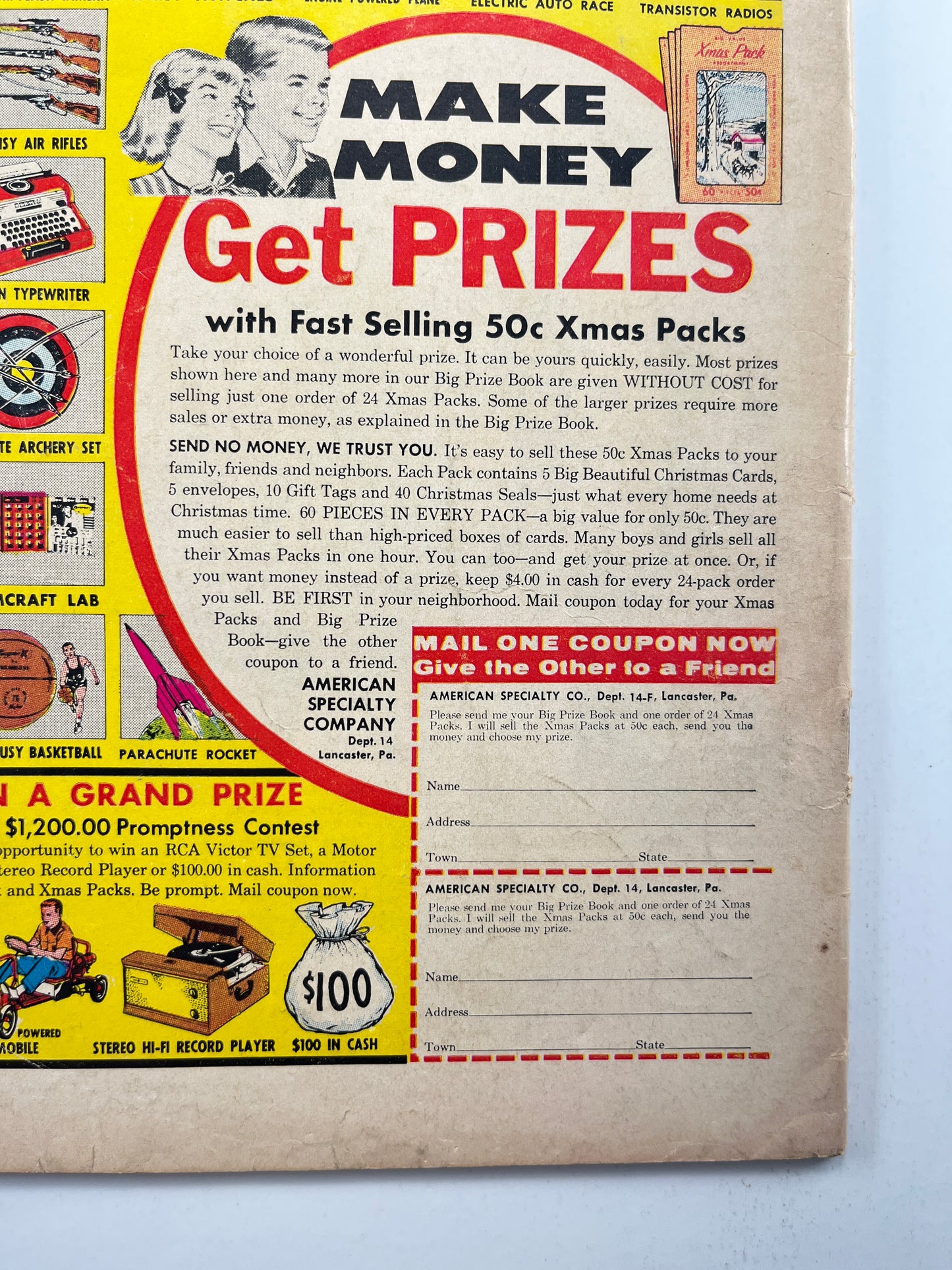 Rip Hunter... Time Master #5 (Dec 1961)