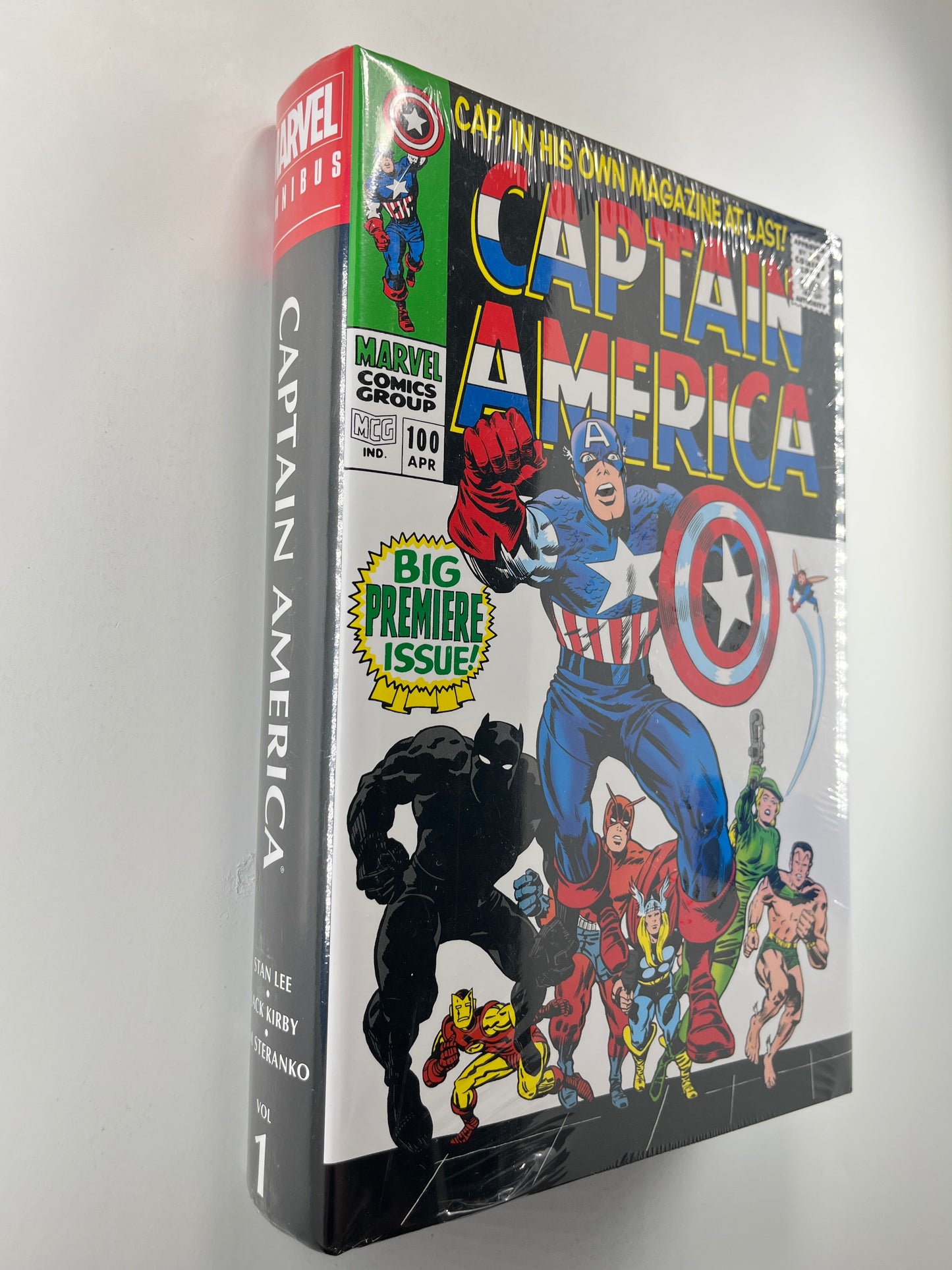 Captain America Omnibus Vol. 1 HC 2nd Printing Edition & Captain America Omnibus Vol. 2 HC John Romita Sr. DM Edition (1st Print) (Set)