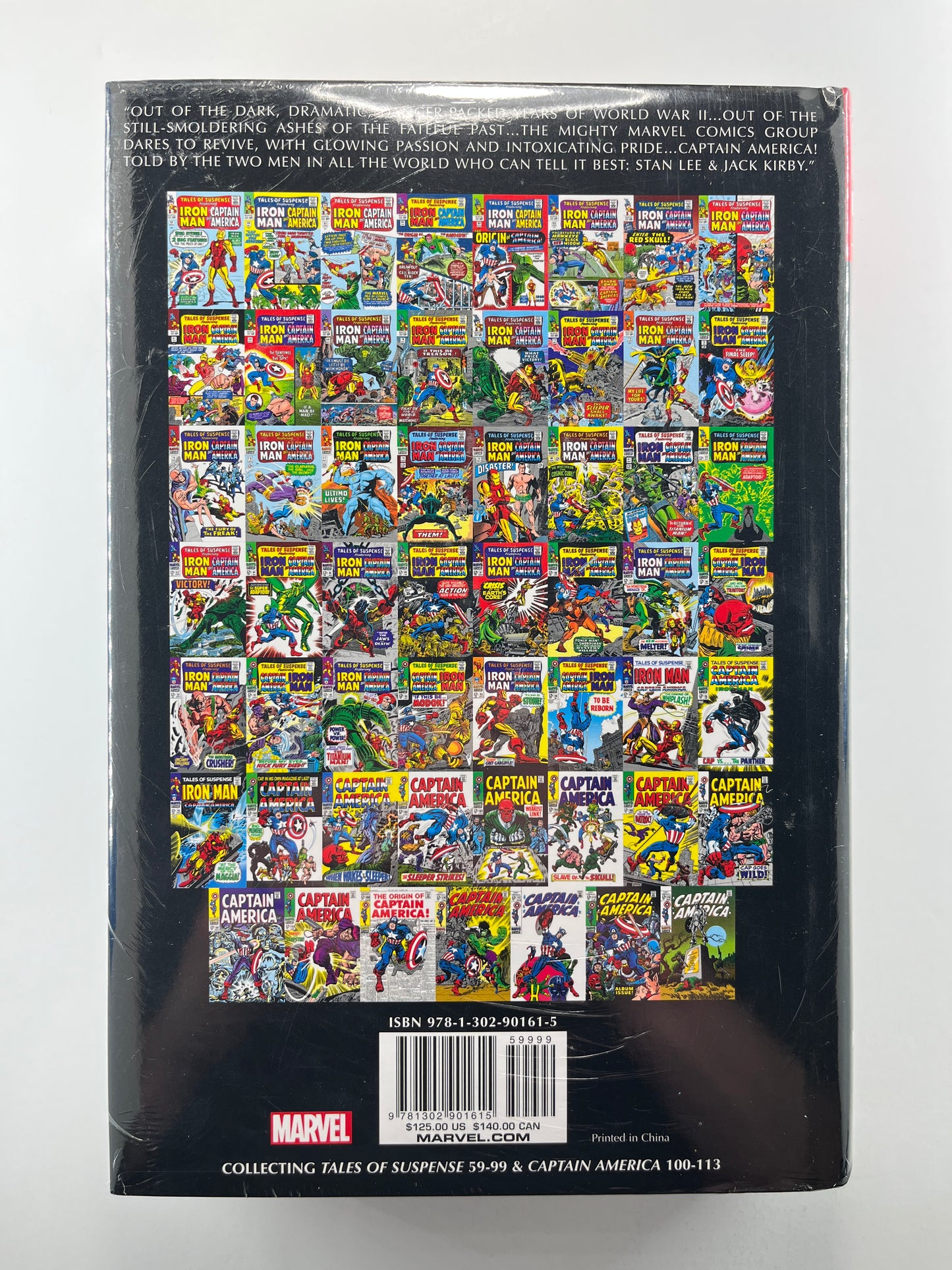 Captain America Omnibus Vol. 1 HC 2nd Printing Edition & Captain America Omnibus Vol. 2 HC John Romita Sr. DM Edition (1st Print) (Set)