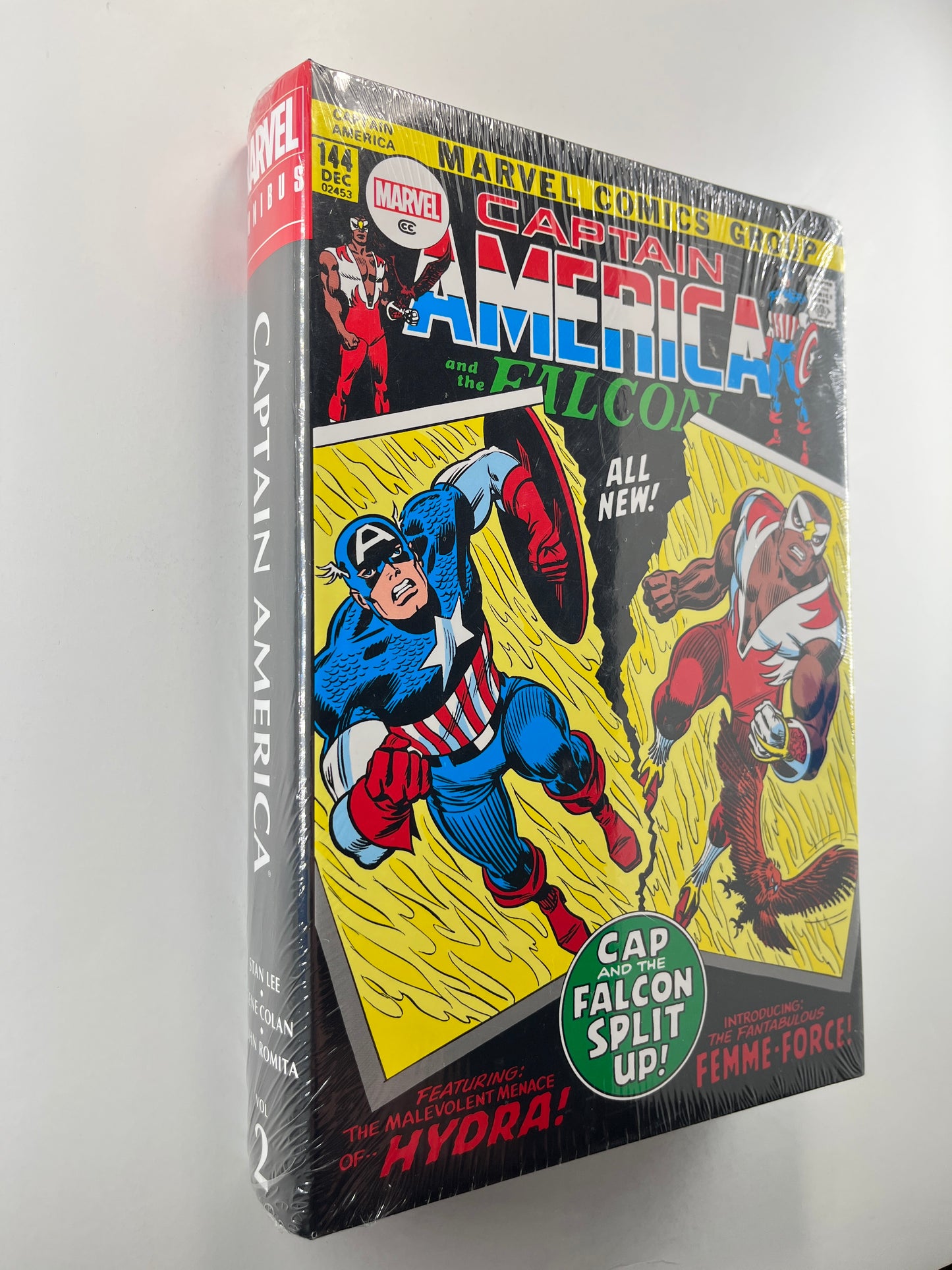 Captain America Omnibus Vol. 1 HC 2nd Printing Edition & Captain America Omnibus Vol. 2 HC John Romita Sr. DM Edition (1st Print) (Set)