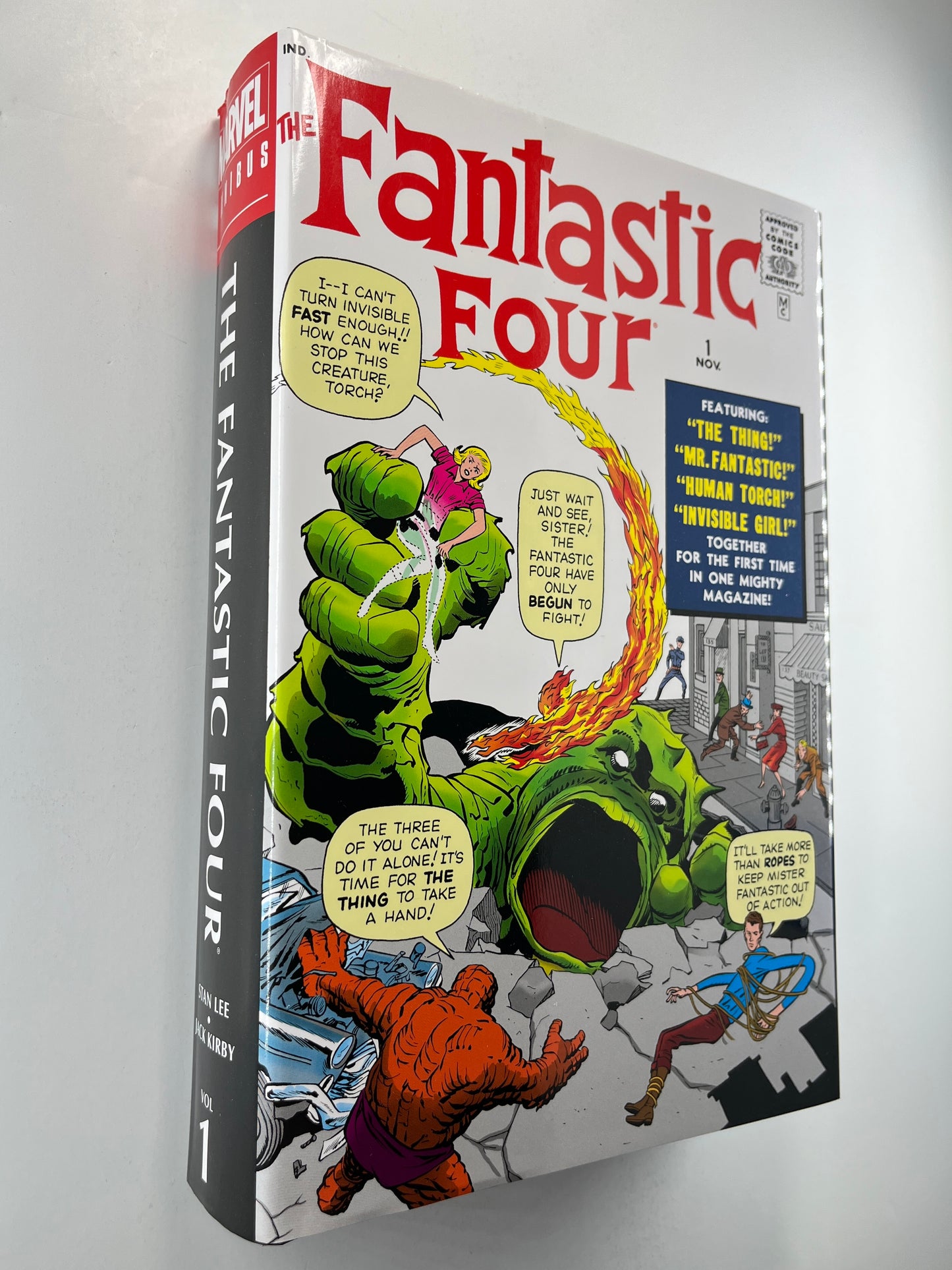Fantastic Four Omnibus Vol. 1, Vol. 2, HC 2013 Edition & Vol. 3 Jack Kirby 2015 Edition (Set)