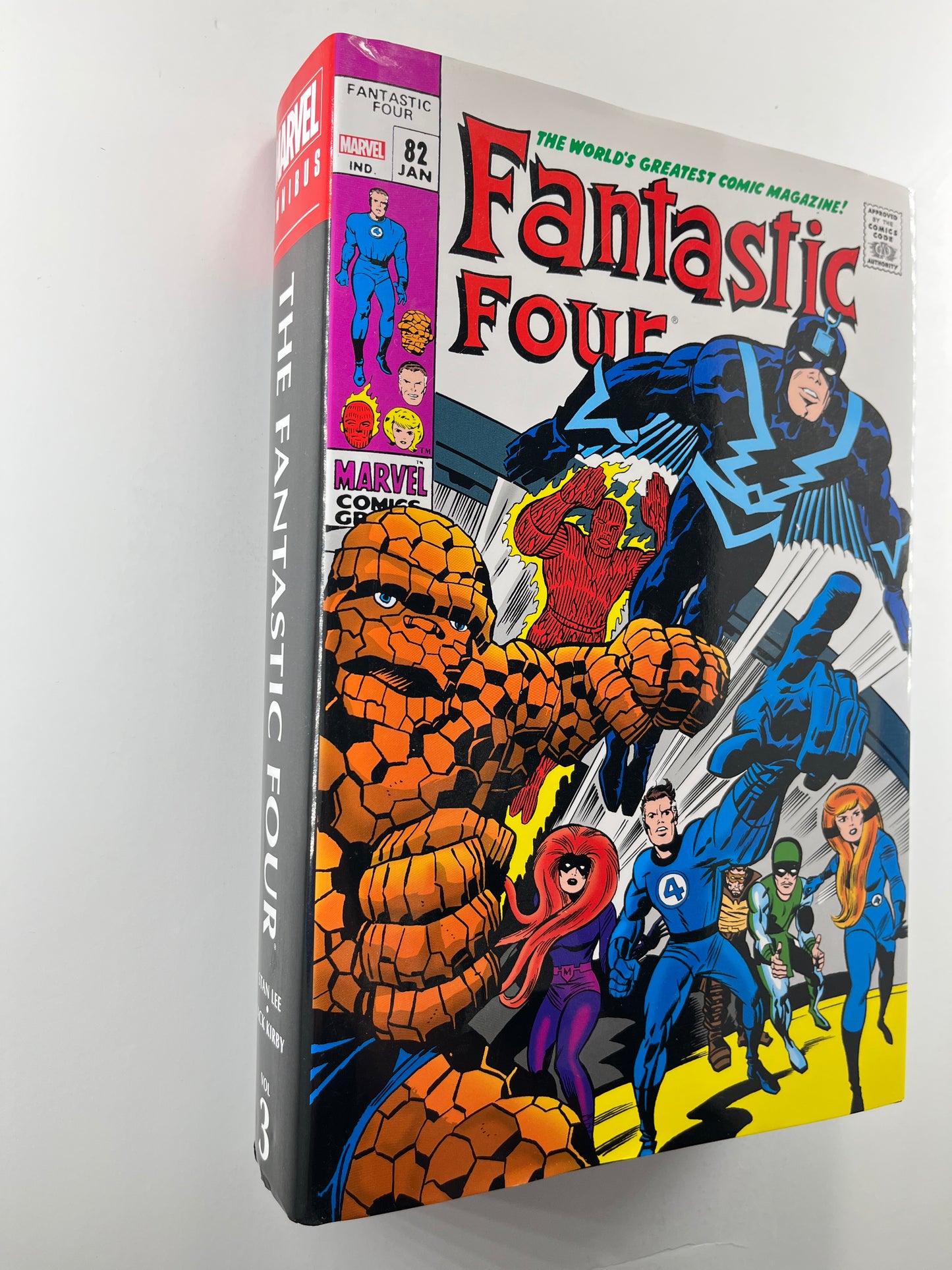Fantastic Four Omnibus Vol. 1, Vol. 2, HC 2013 Edition & Vol. 3 Jack Kirby 2015 Edition (Set)