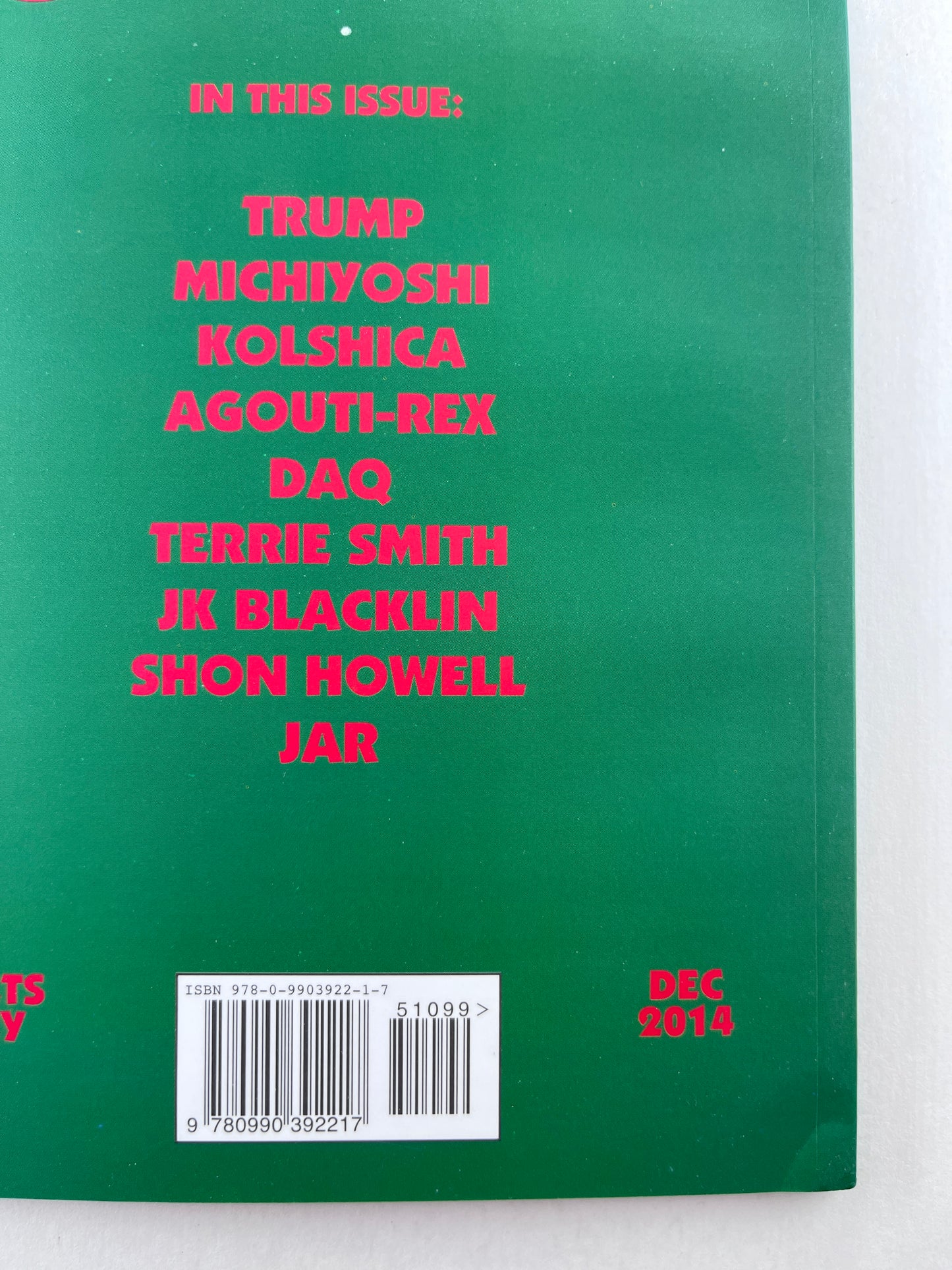 Genus #96 (Dec 2014) (with 4 signatures)