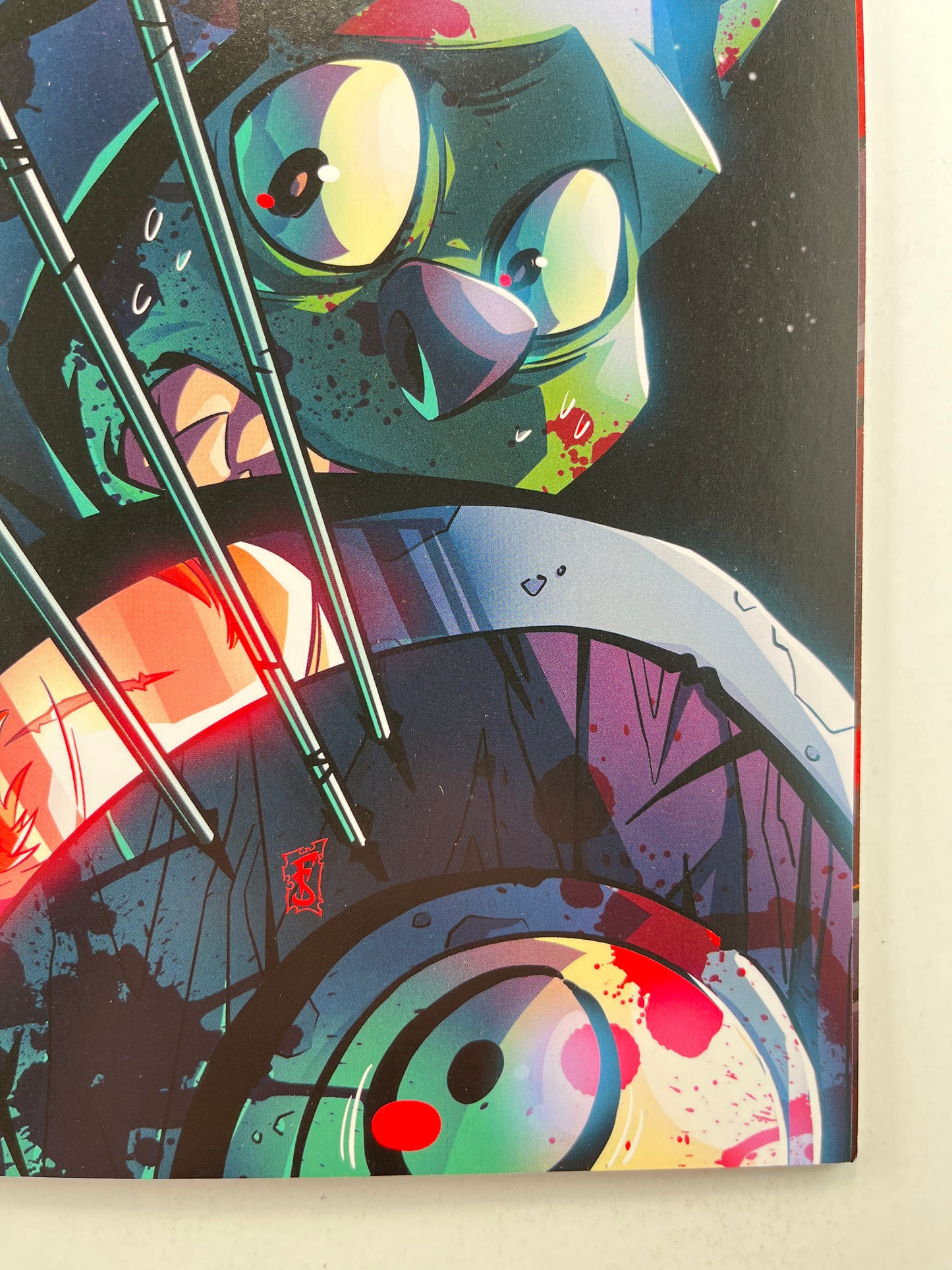 D'Orc #1 3rd Printing Beachside Hobbies Federico Sabbatini Hulk 340 Homage Virgin Variant (Limited to 999) (Mega Con Exclusive)