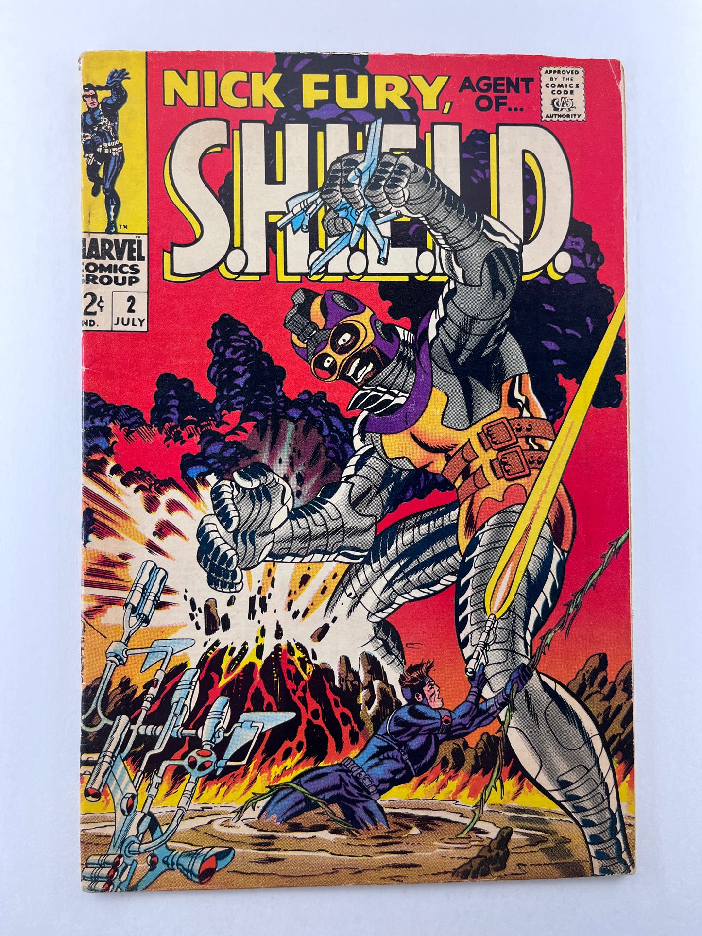 Nick Fury, Agent of SHIELD #2 (Jul 1968)