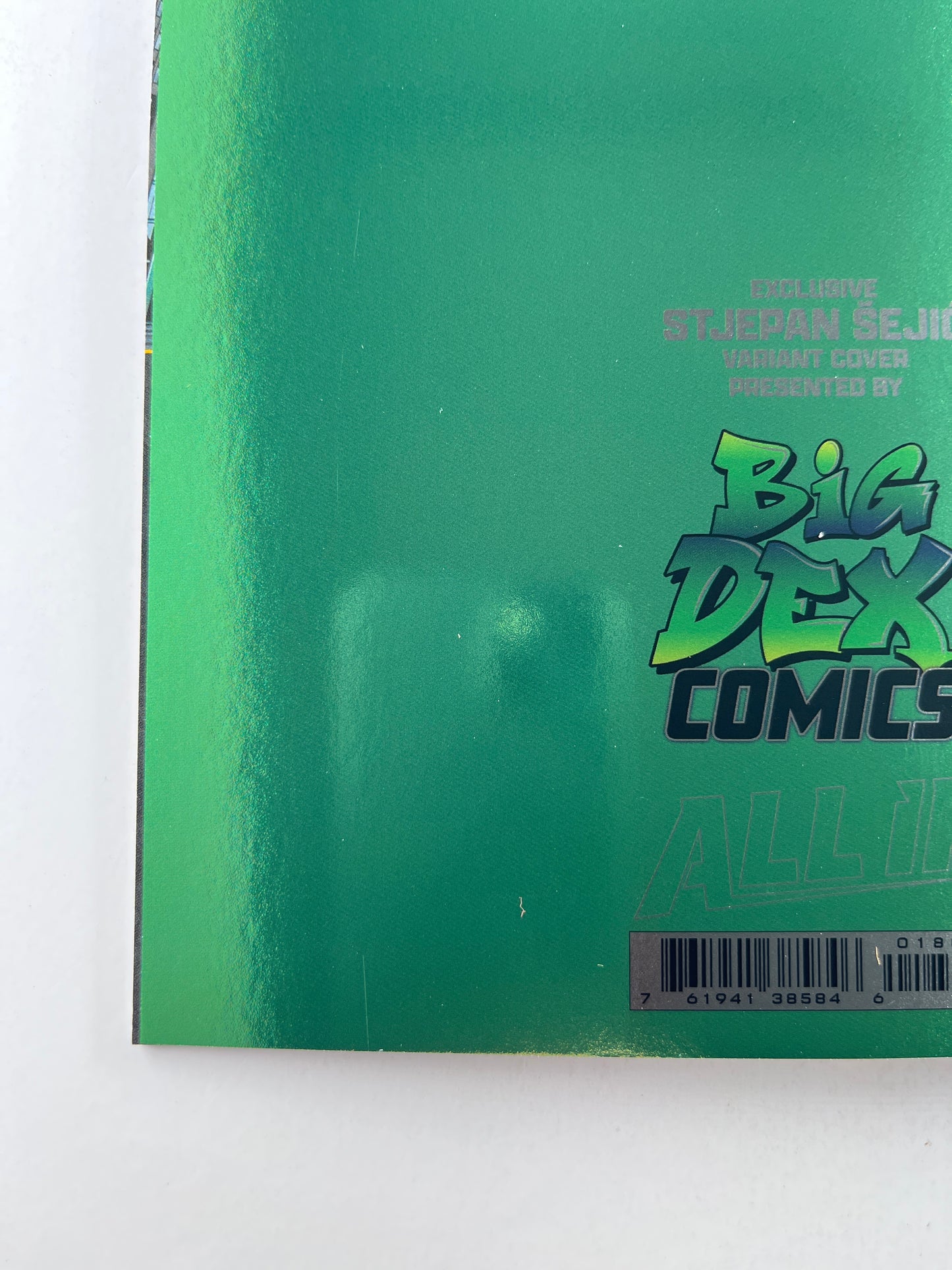 Absolute Batman #18 Big Dex Comics Foil Virgin Variant