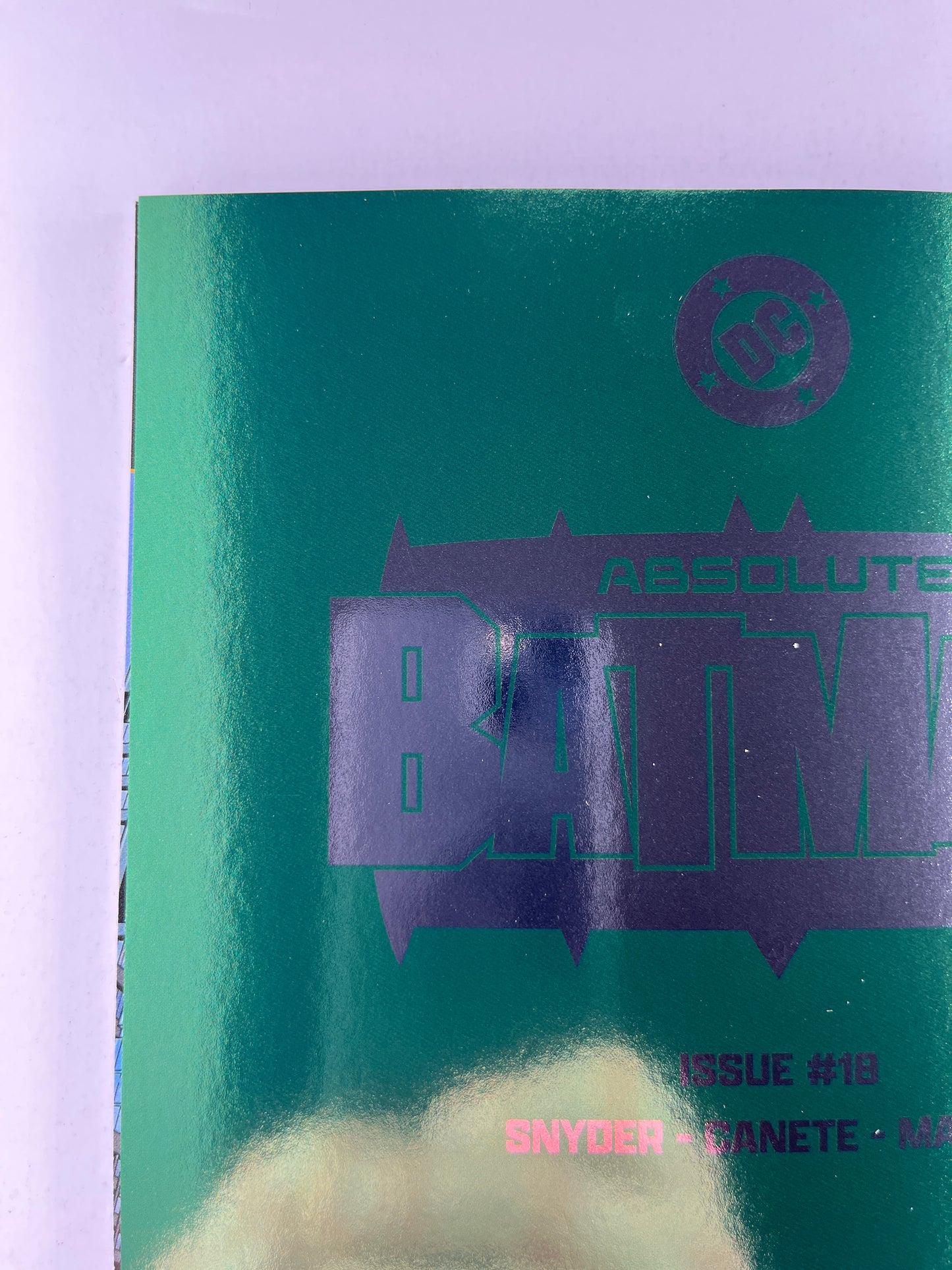 Absolute Batman #18 Big Dex Comics Foil Virgin Variant