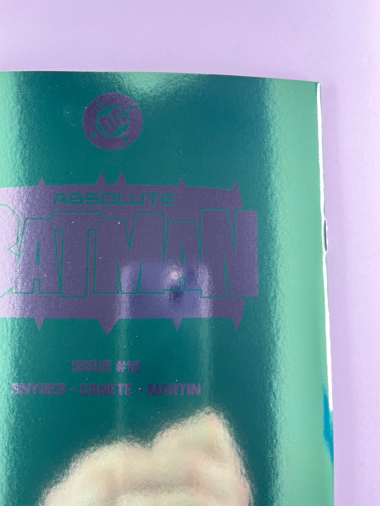 Absolute Batman #18 Big Dex Comics Foil Virgin Variant