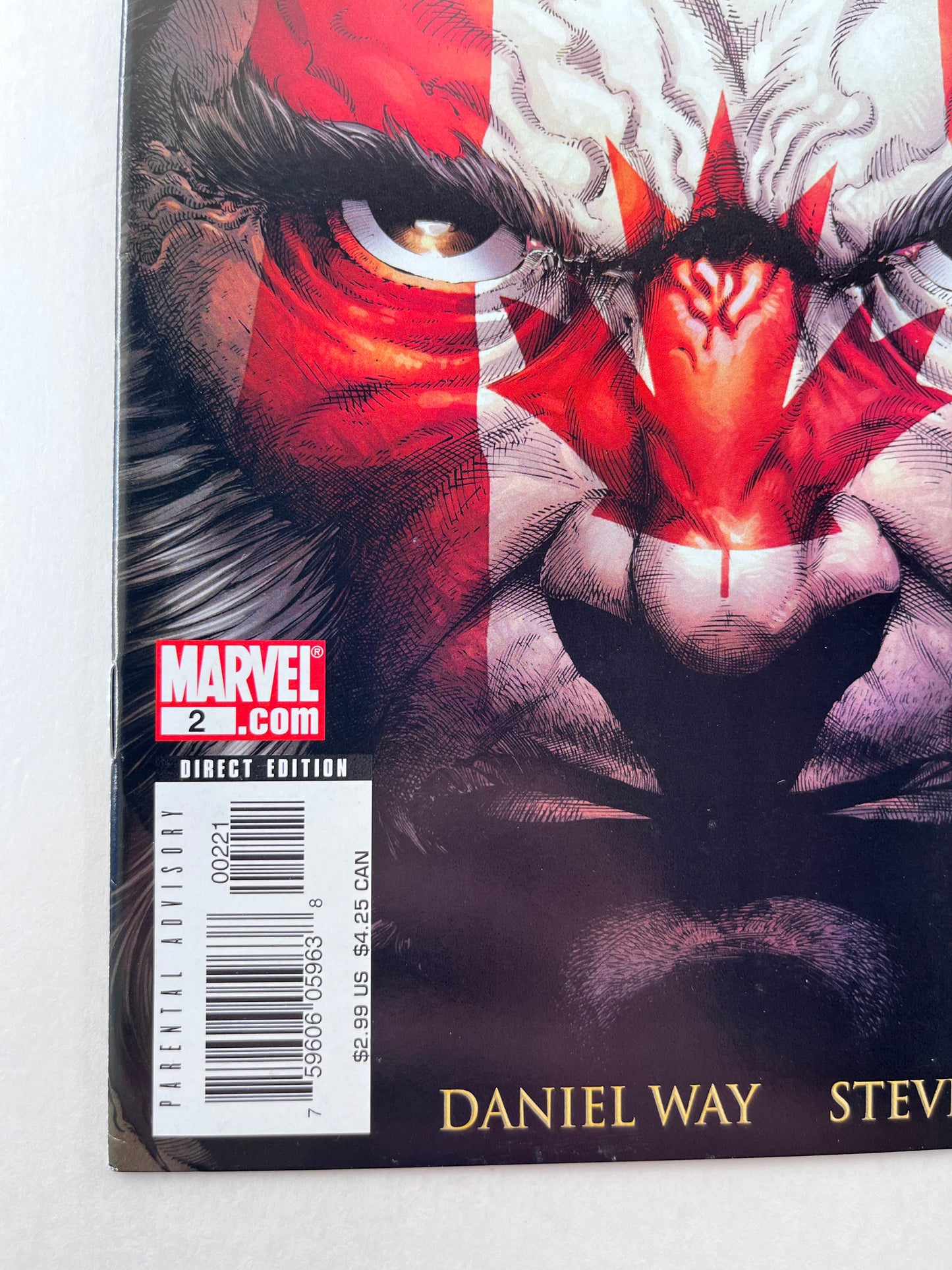 Wolverine: Origins #2 1:100 Joe Quesada Canadian Flag Variant (Jul 2006)