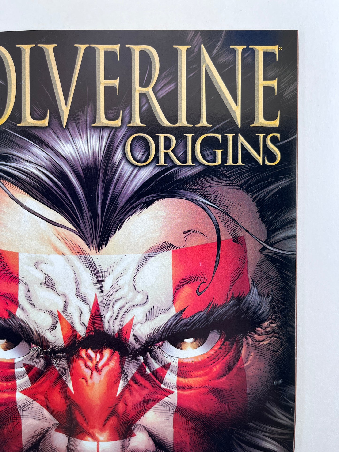 Wolverine: Origins #2 1:100 Joe Quesada Canadian Flag Variant (Jul 2006)