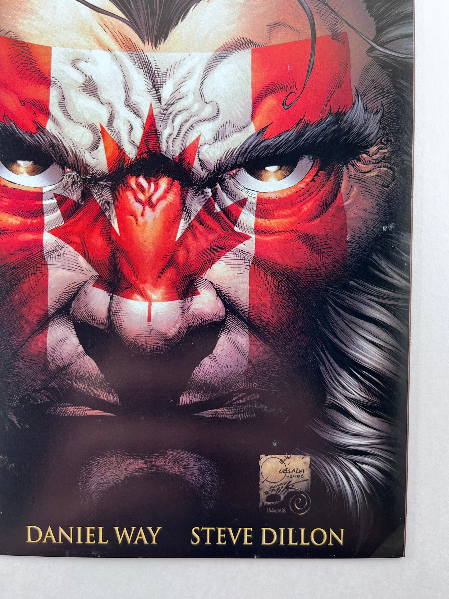 Wolverine: Origins #2 1:100 Joe Quesada Canadian Flag Variant (Jul 2006)