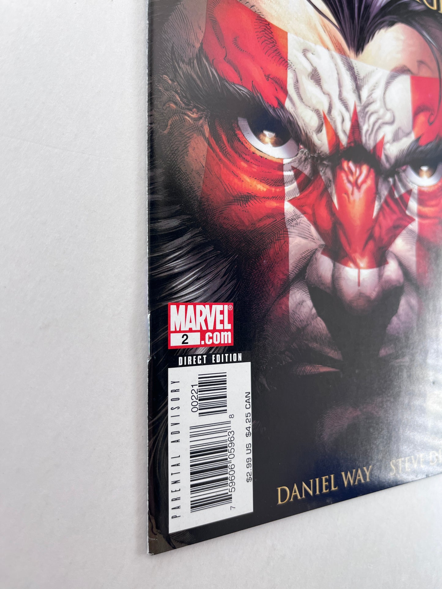 Wolverine: Origins #2 1:100 Joe Quesada Canadian Flag Variant (Jul 2006)