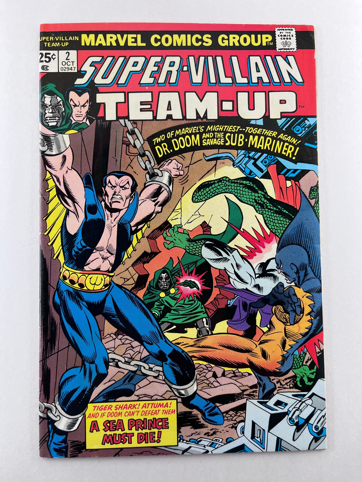 Super-Villain Team-Up #2 (Oct 1975)