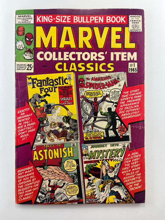 Marvel Collectors' Item Classics #1 (Oct 1965)