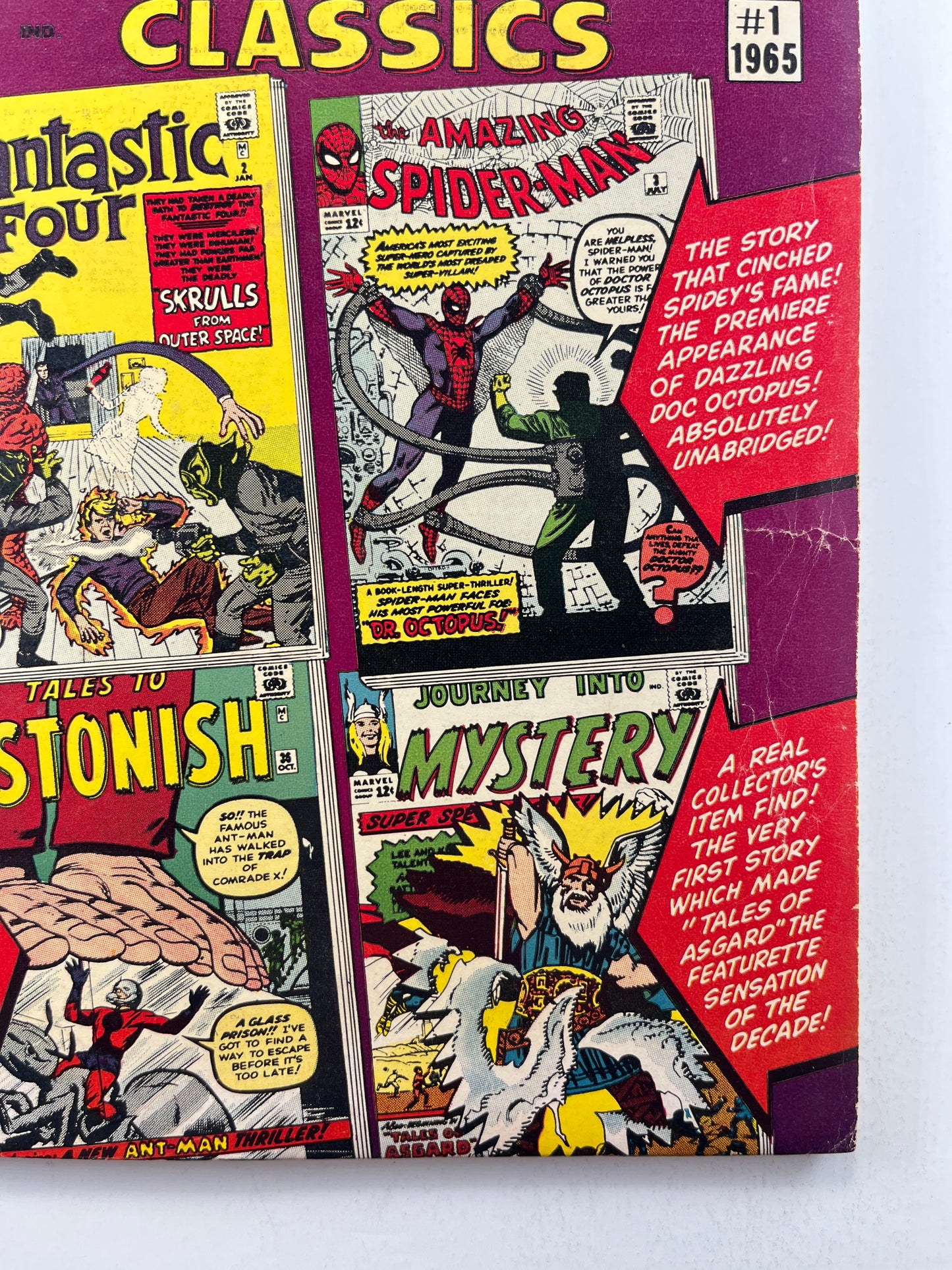 Marvel Collectors' Item Classics #1 (Oct 1965)