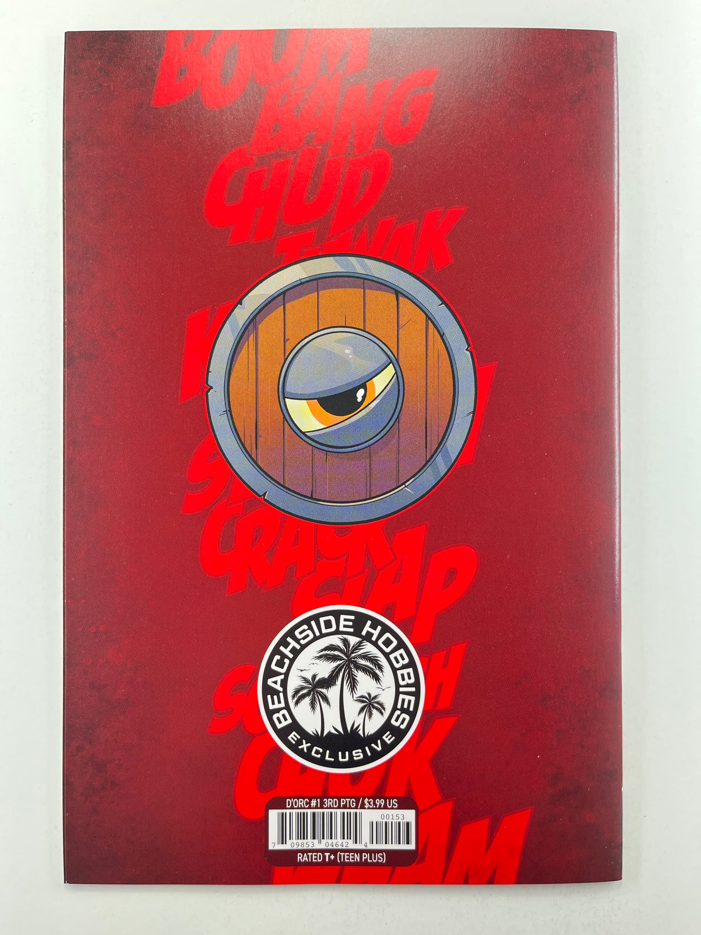 D'Orc #1 3rd Printing Beachside Hobbies Federico Sabbatini Zelda BOTW Homage Virgin Variant