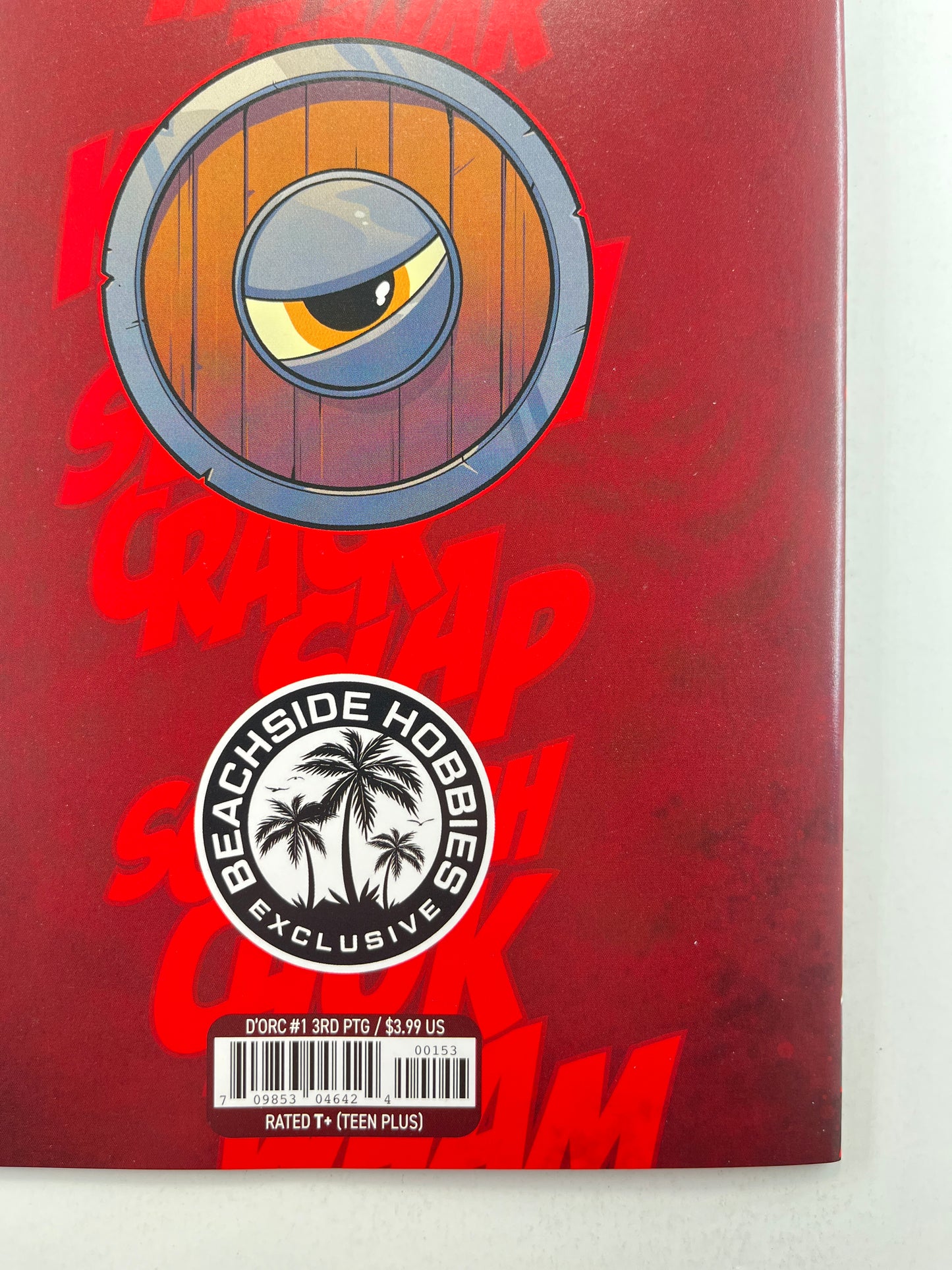 D'Orc #1 3rd Printing Beachside Hobbies Federico Sabbatini Zelda BOTW Homage Virgin Variant