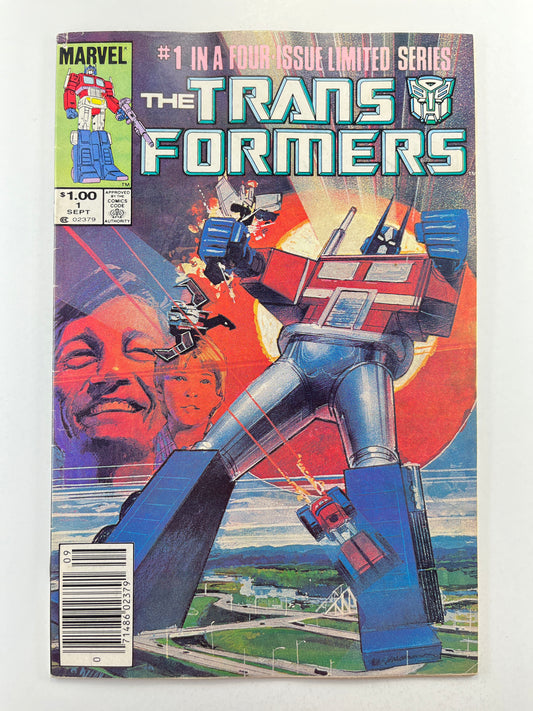 The Transformers #1 (Sep 1984) (Canadian Price Variant)