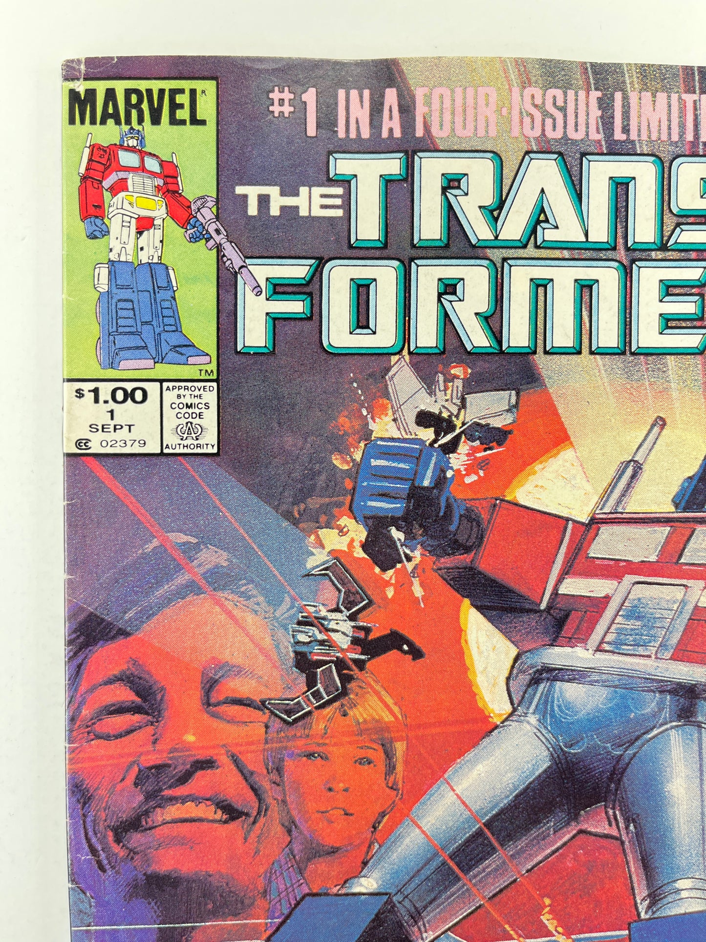 The Transformers #1 (Sep 1984) (Canadian Price Variant)