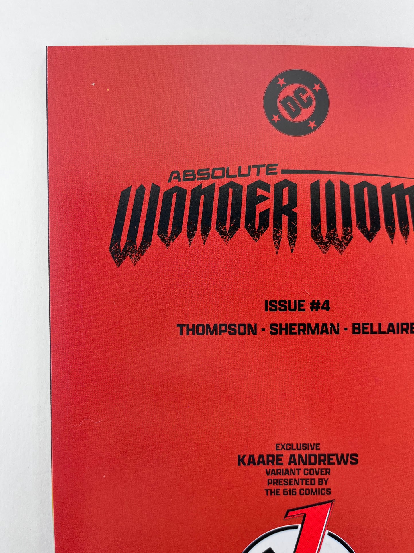 Absolute Wonder Woman #4 616 Comics Kaare Andrews Connecting Variant (Mar 2025)