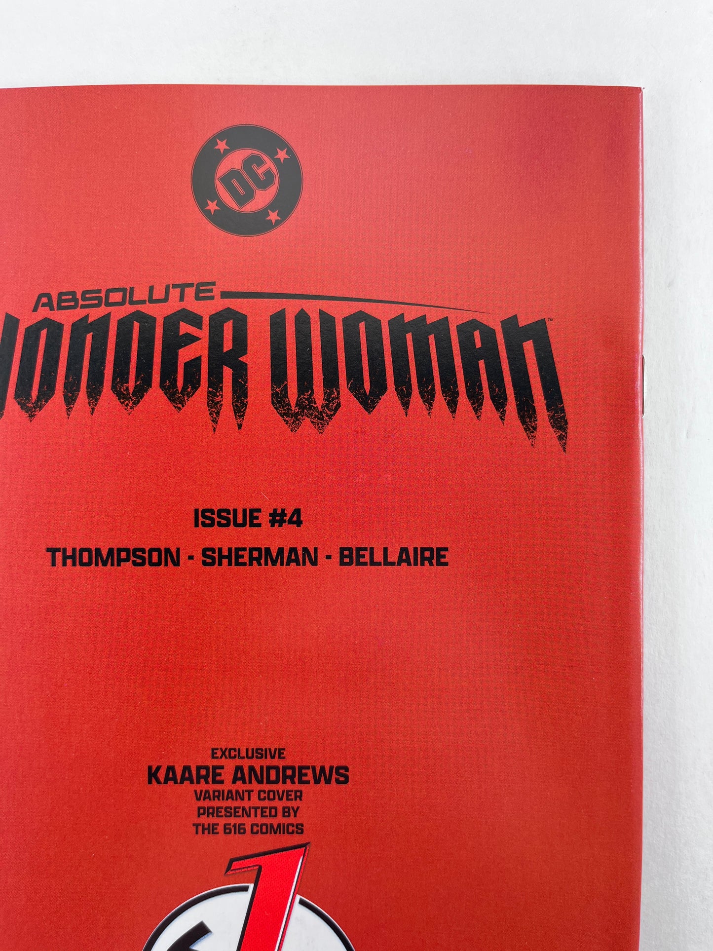 Absolute Wonder Woman #4 616 Comics Kaare Andrews Connecting Variant (Mar 2025)