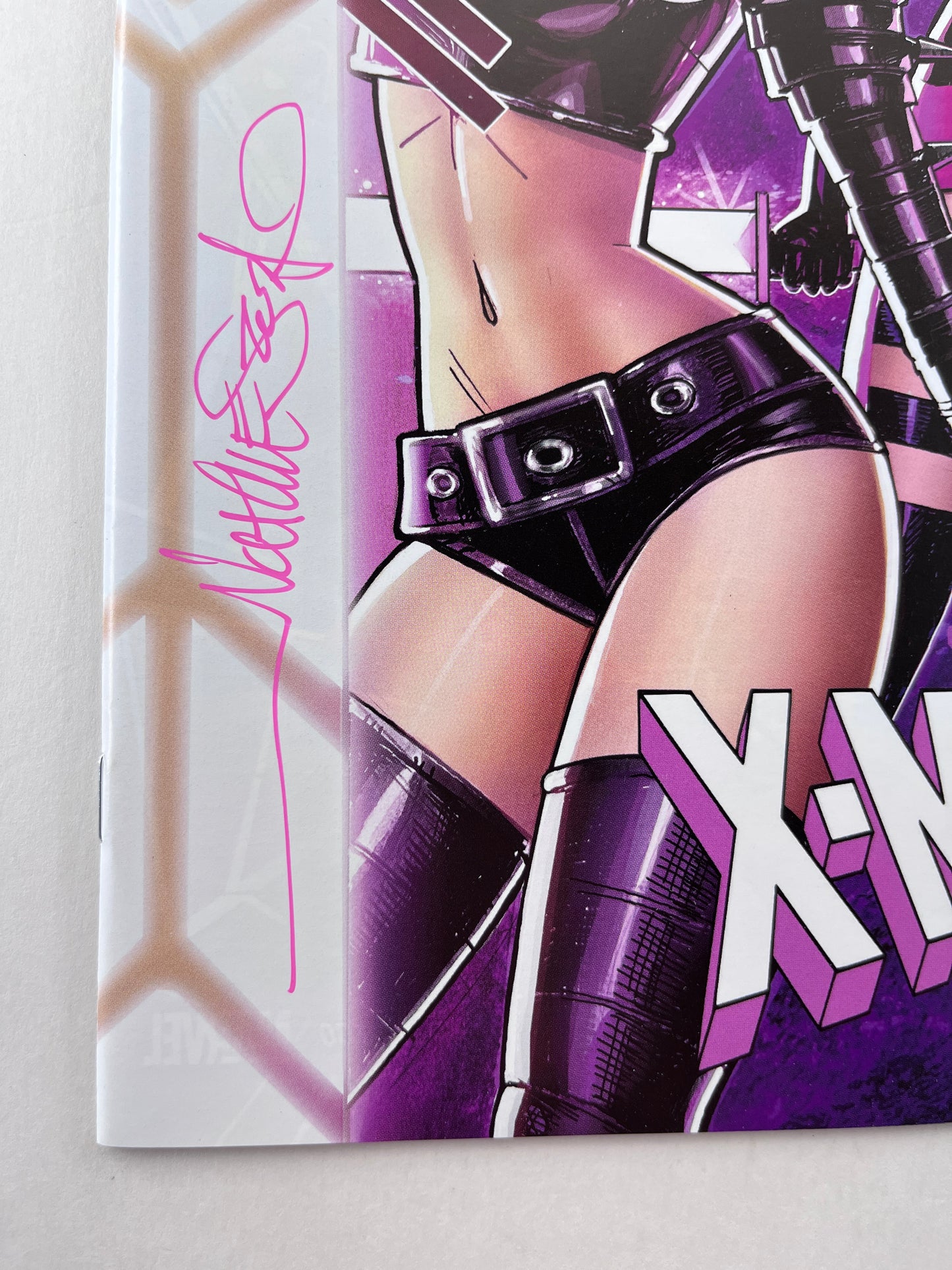 X-Men #1 Unknown Comics/Comic Traders/Sleeping Giant Nathan Szerdy Variant (Sep 2024) (Signed by Nathan Szerdy w/COA)