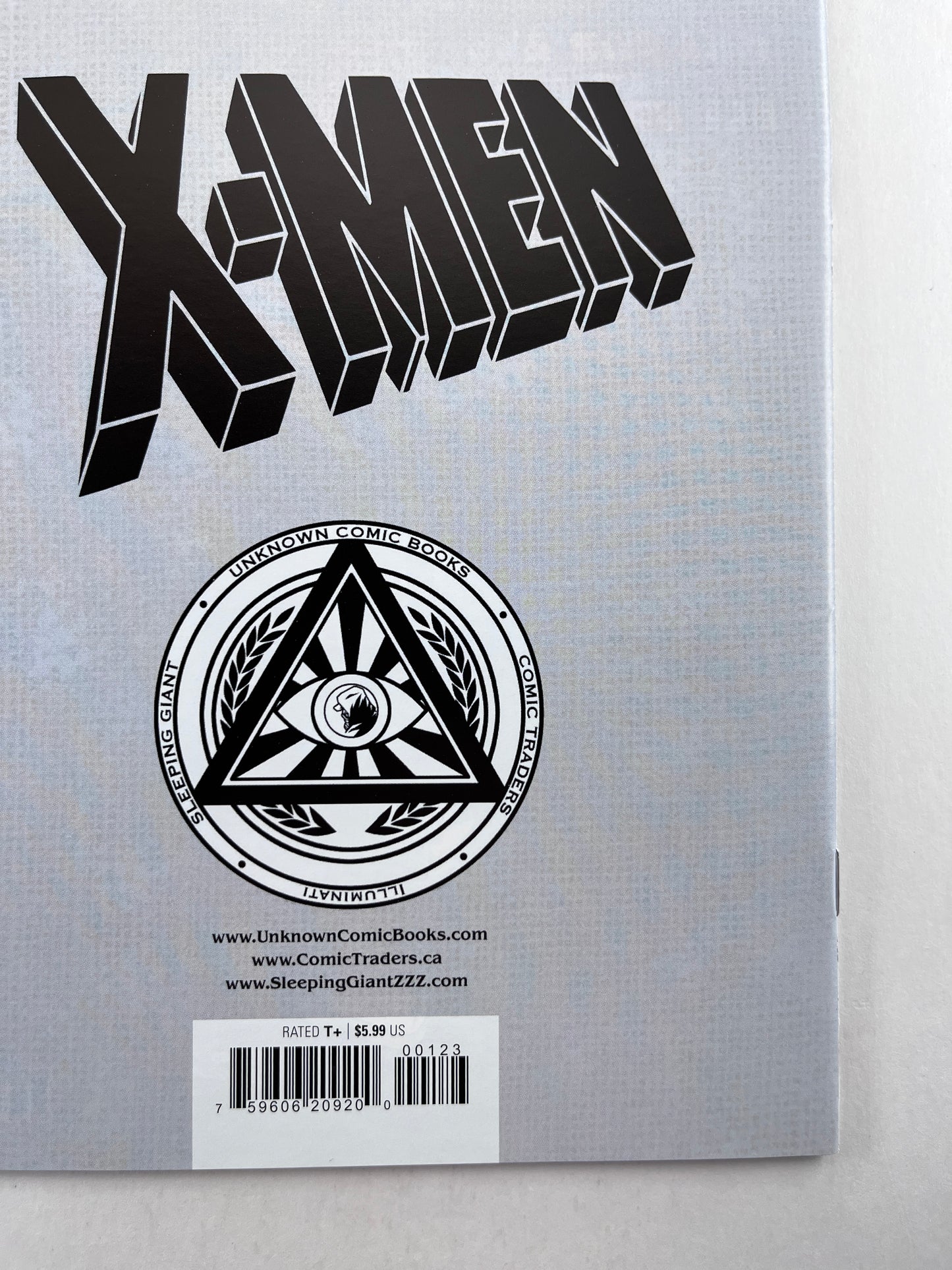X-Men #1 Unknown Comics/Comic Traders/Sleeping Giant Nathan Szerdy Variant (Sep 2024) (Signed by Nathan Szerdy w/COA)