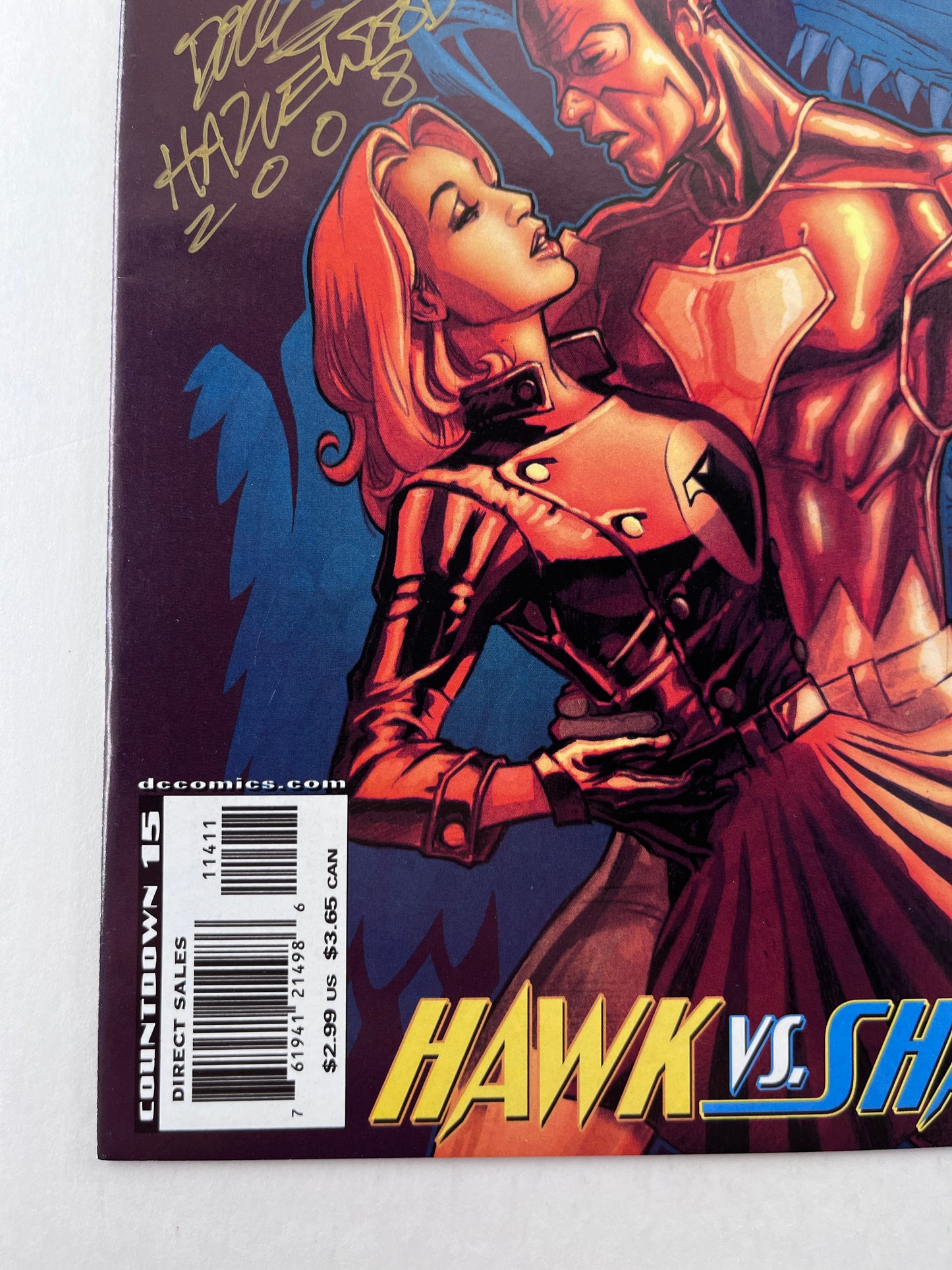 Birds of Prey #114 (Mar 2008) (Signed by Doug Hazlewood)