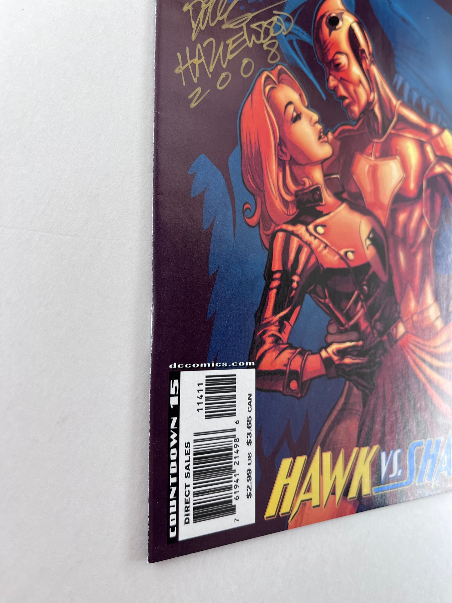 Birds of Prey #114 (Mar 2008) (Signed by Doug Hazlewood)