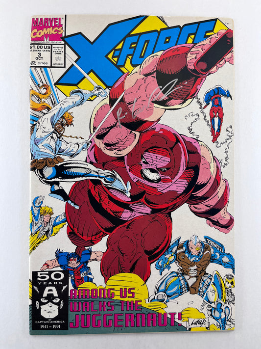 X-Force #3 (Oct 1991) (Signed by Rob Liefeld)