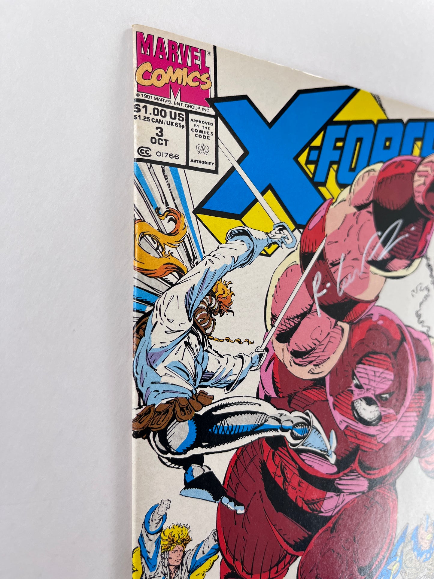 X-Force #3 (Oct 1991) (Signed by Rob Liefeld)