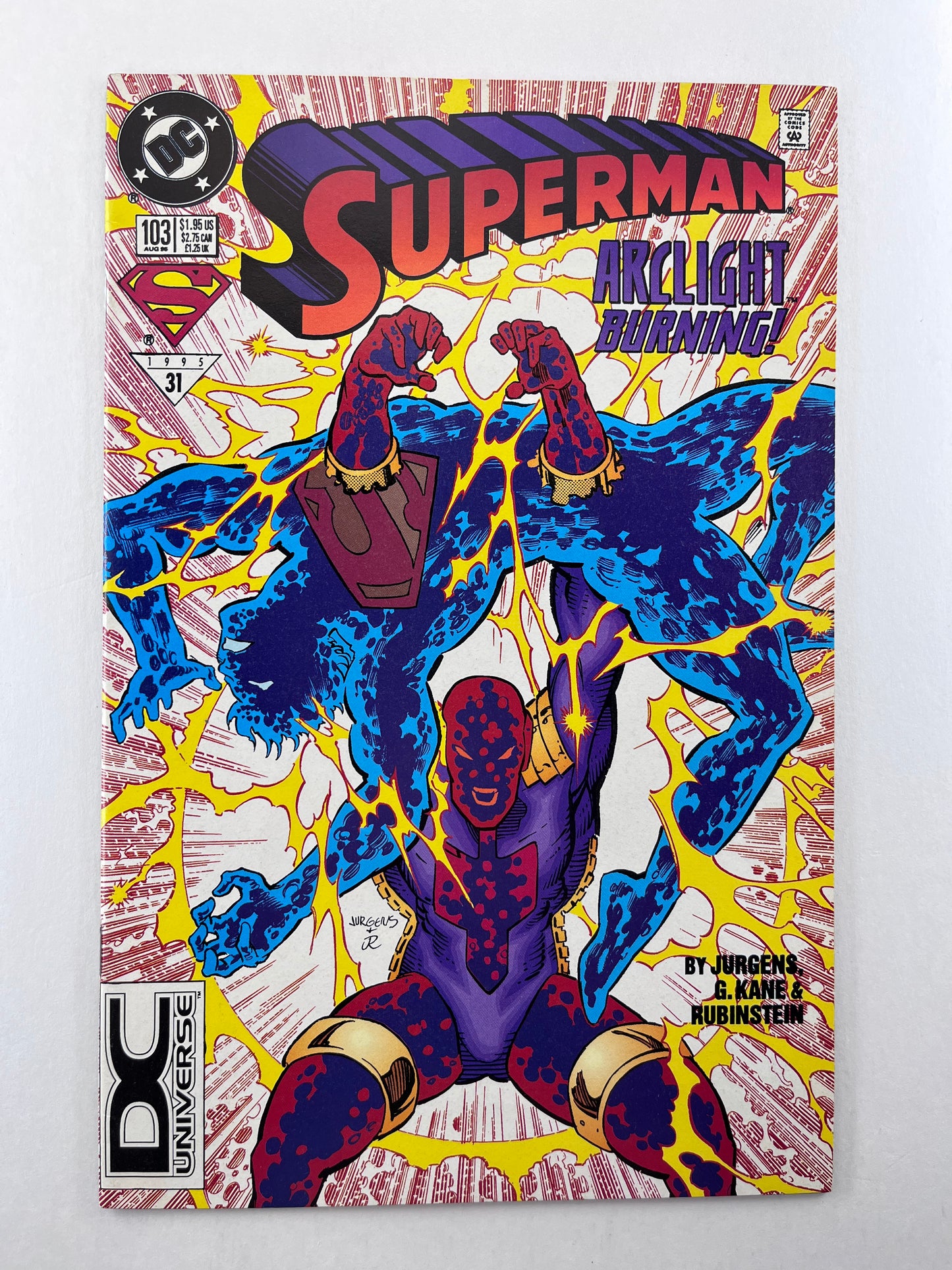 Superman #103 DC Universe Variant (Aug 1995) (DC Universe Logo)