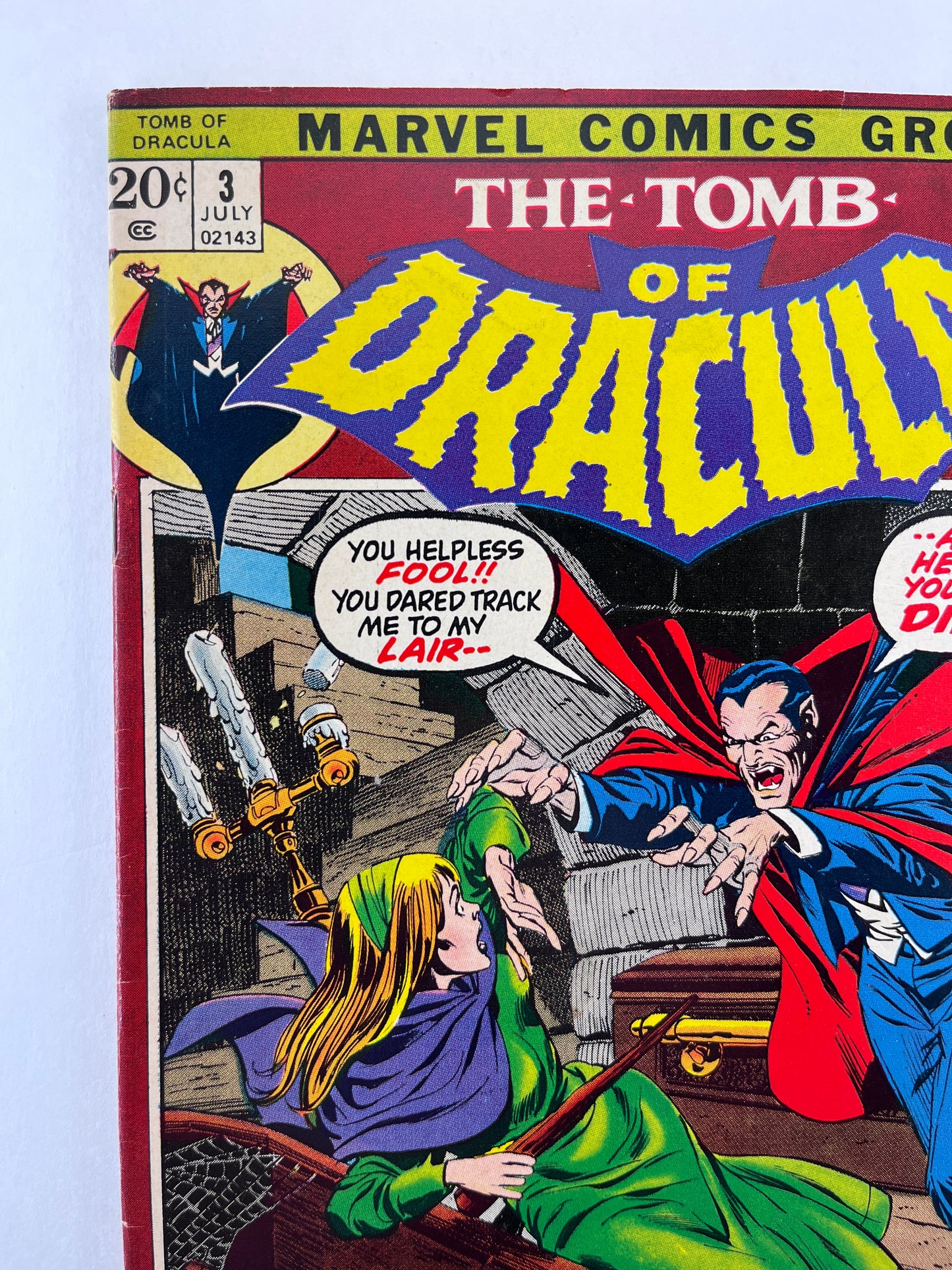 The Tomb of Dracula #3 (Jul 1972)