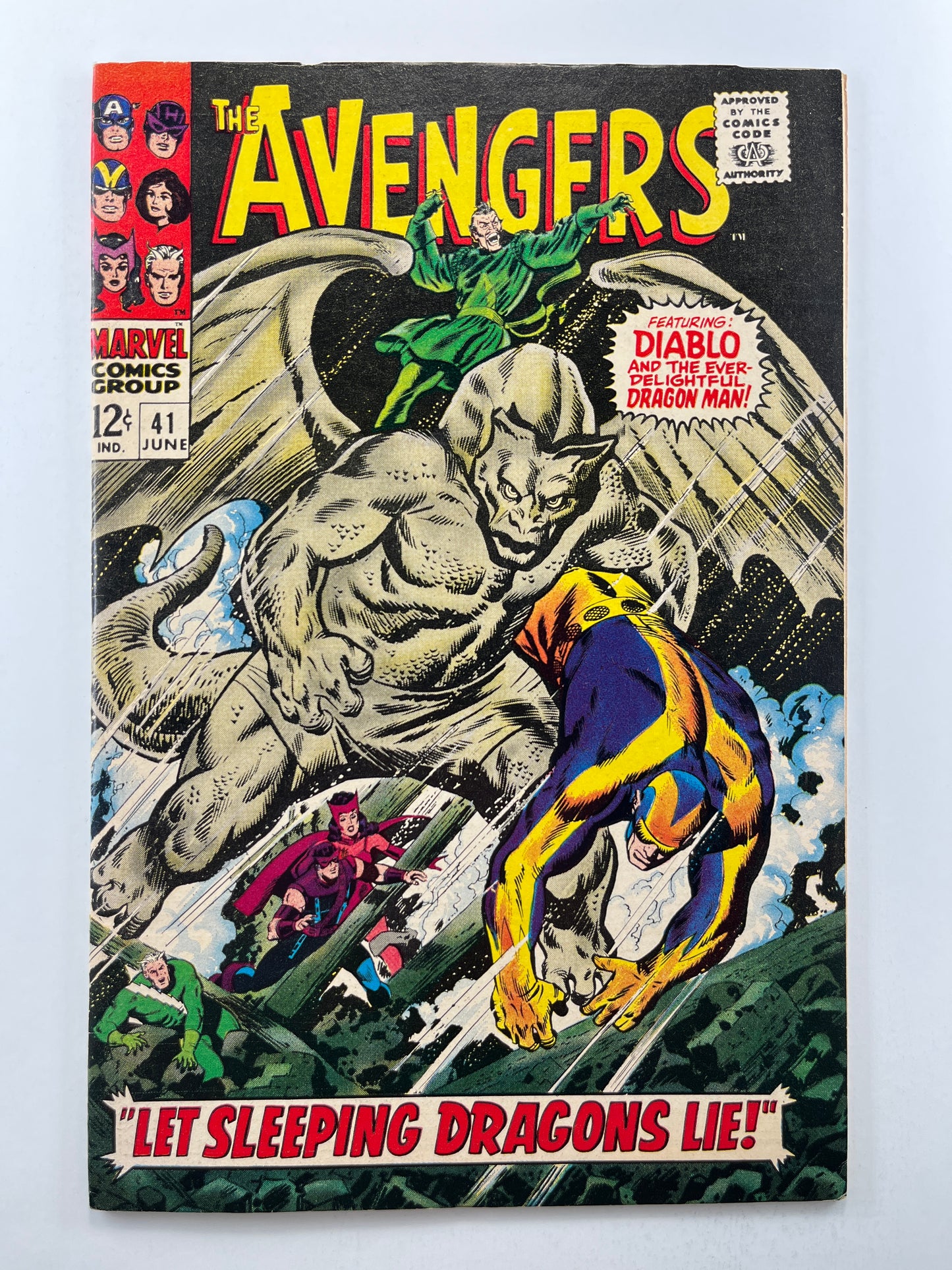 The Avengers #41 (Jun 1967) (1st Buscema Art at Marvel)