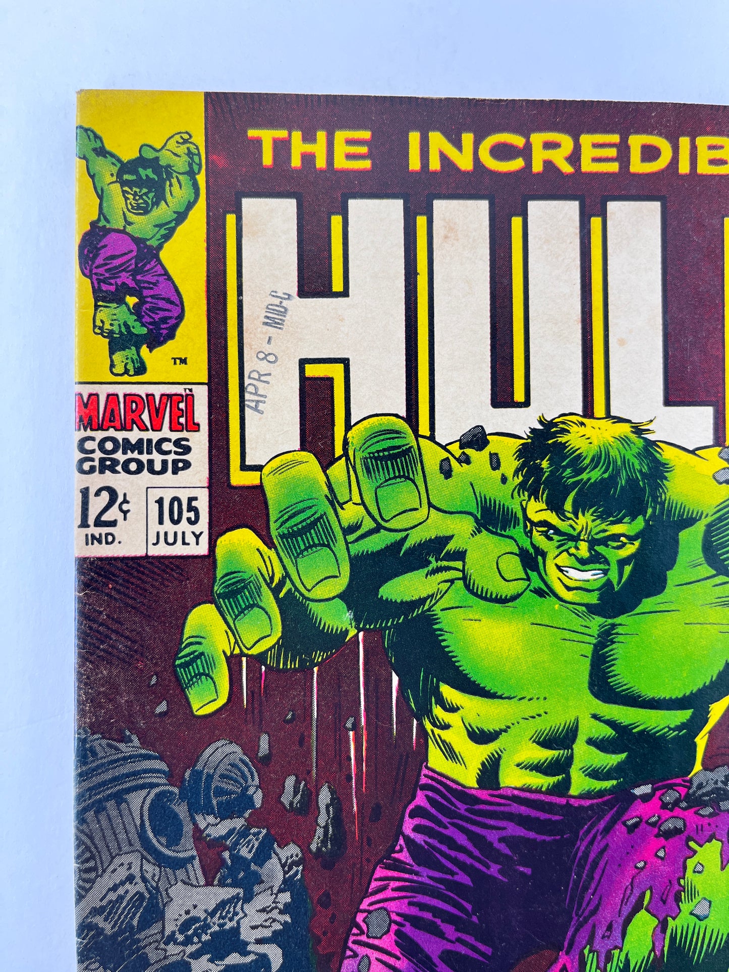 The Incredible Hulk #105 (Jul 1968) (1st Missing Link)