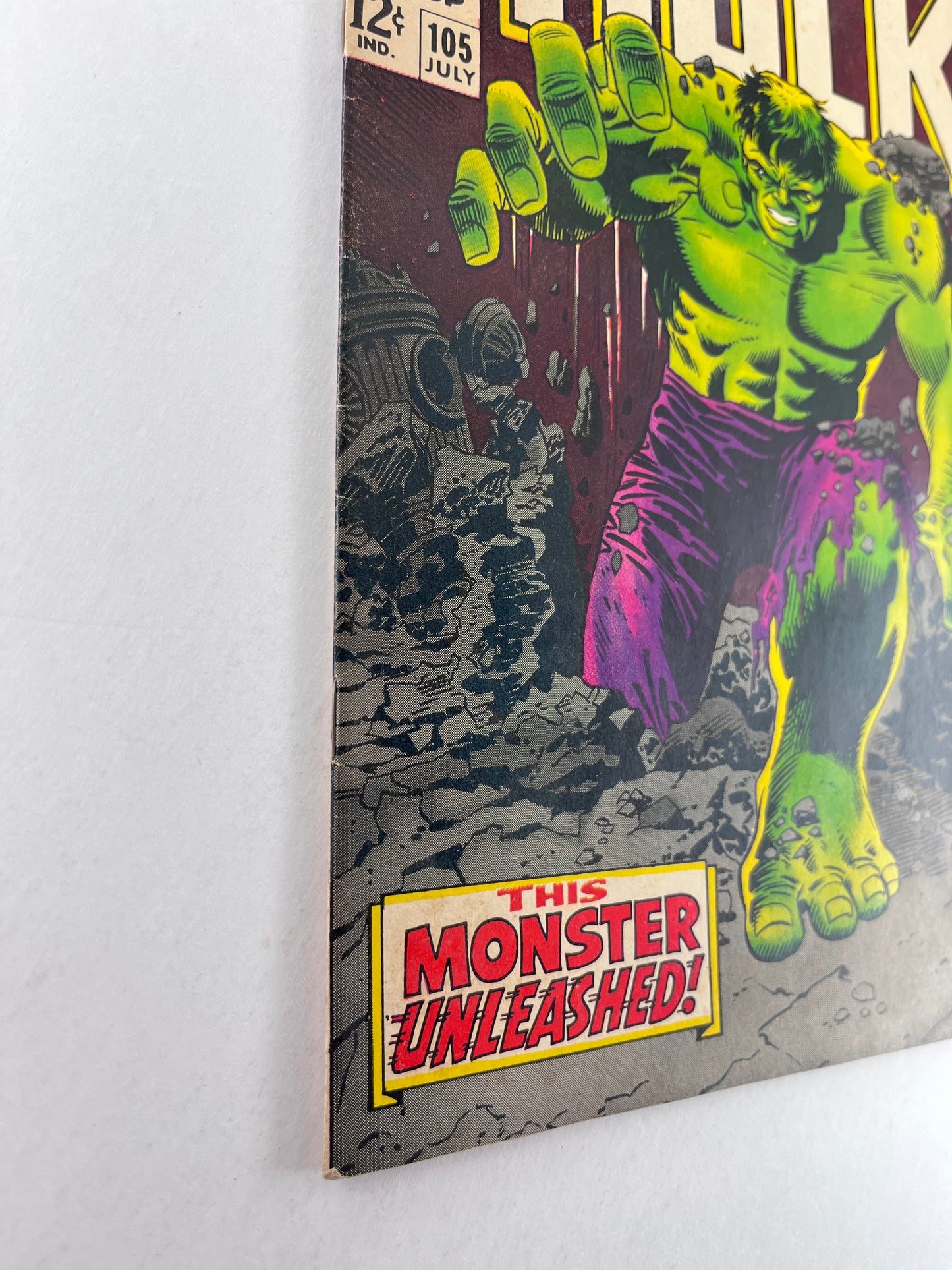 The Incredible Hulk #105 (Jul 1968) (1st Missing Link)