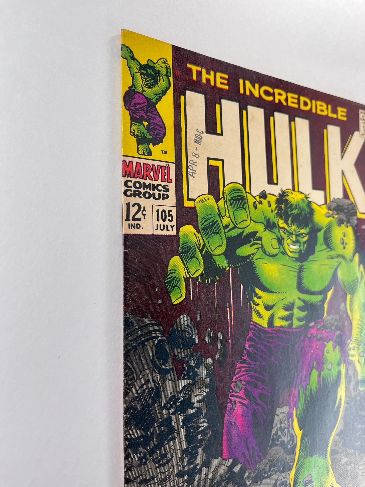 The Incredible Hulk #105 (Jul 1968) (1st Missing Link)